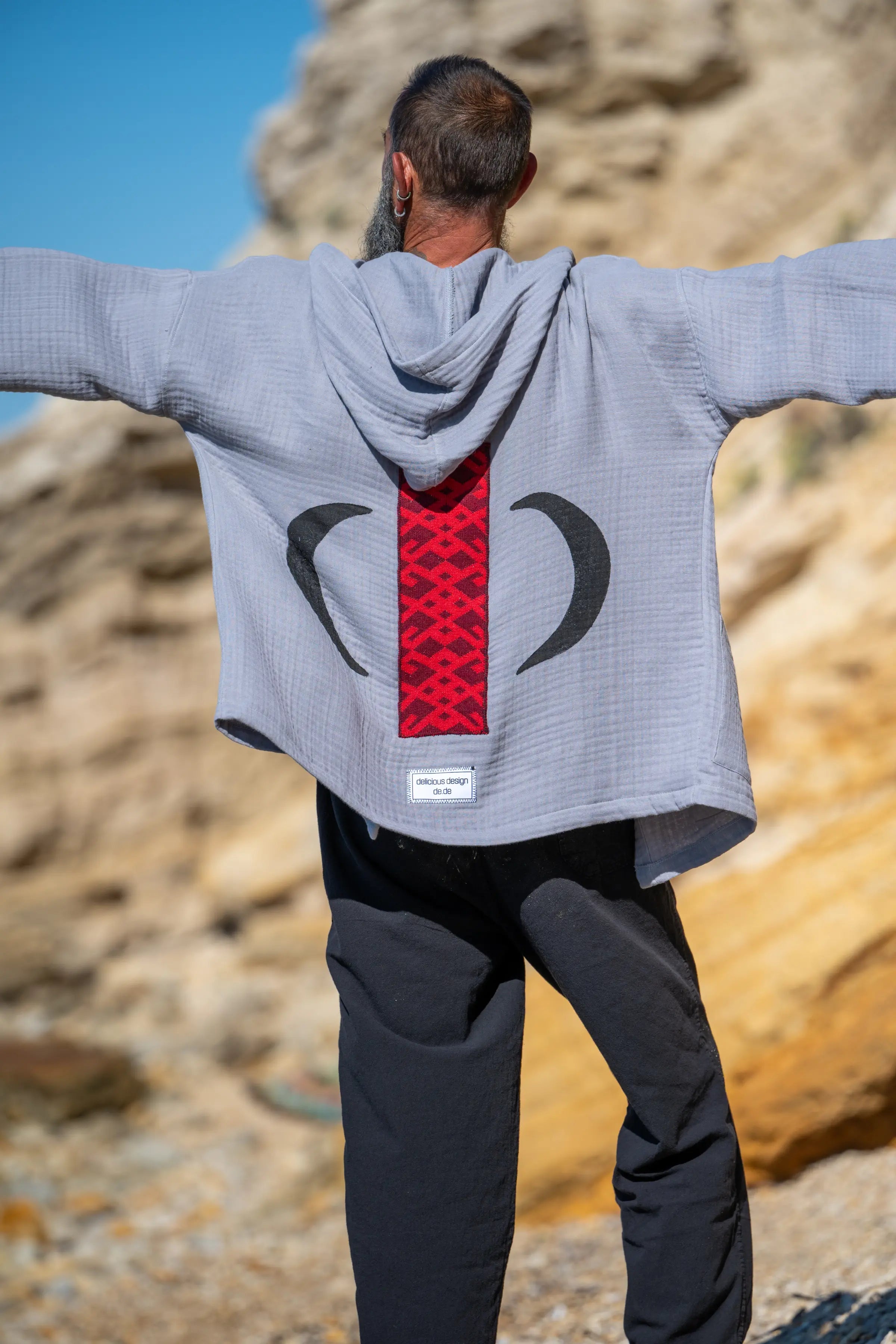 Kısa Kimono .2. Gri