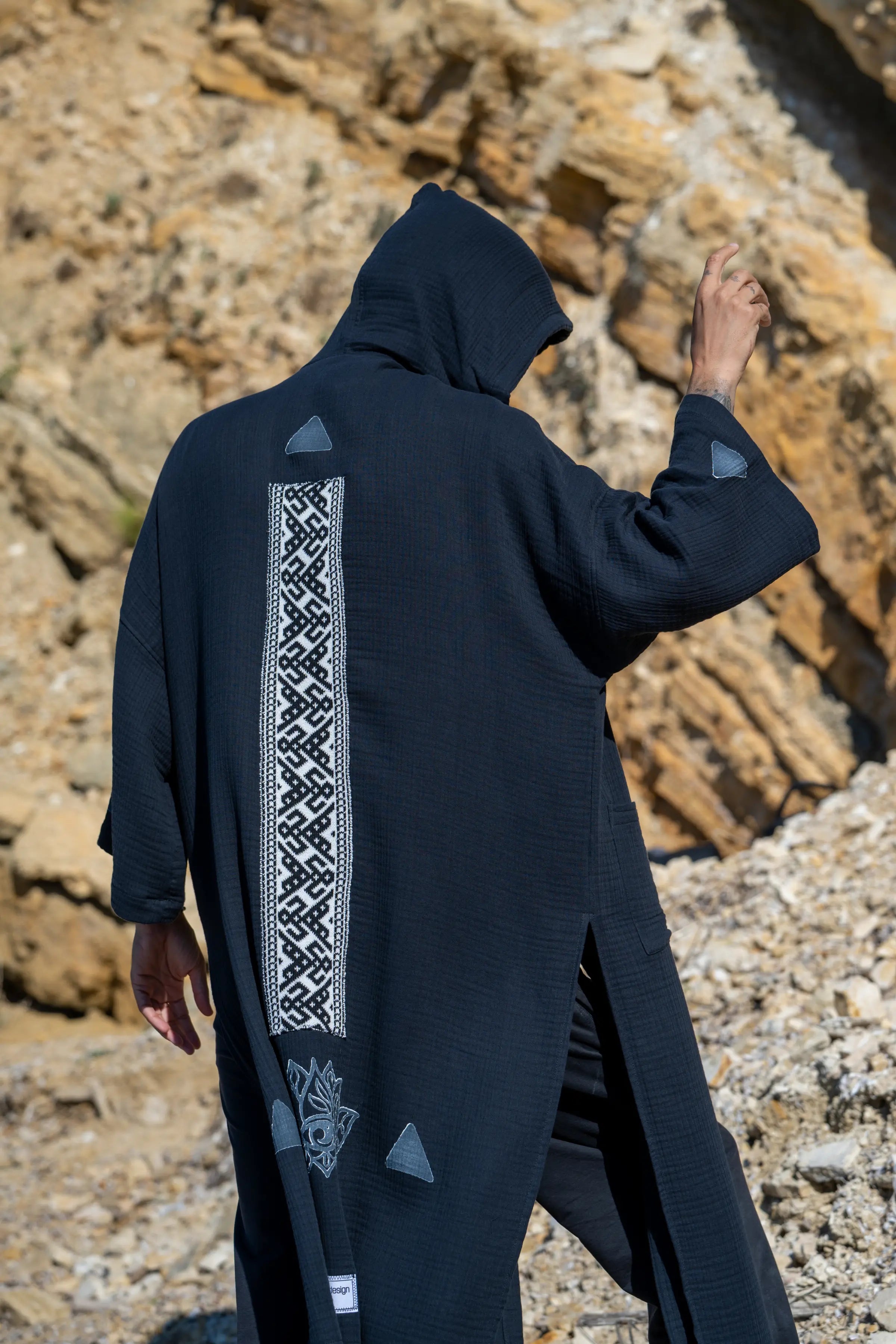 Uzun Kimono .11. Siyah