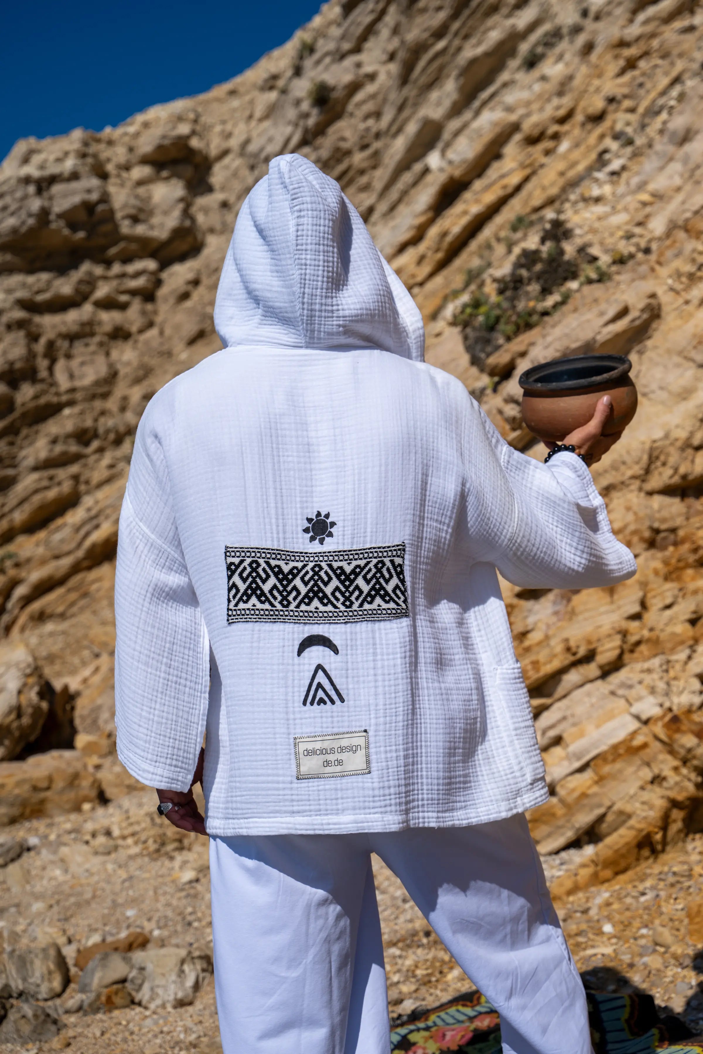 Kısa Kimono .4. Beyaz