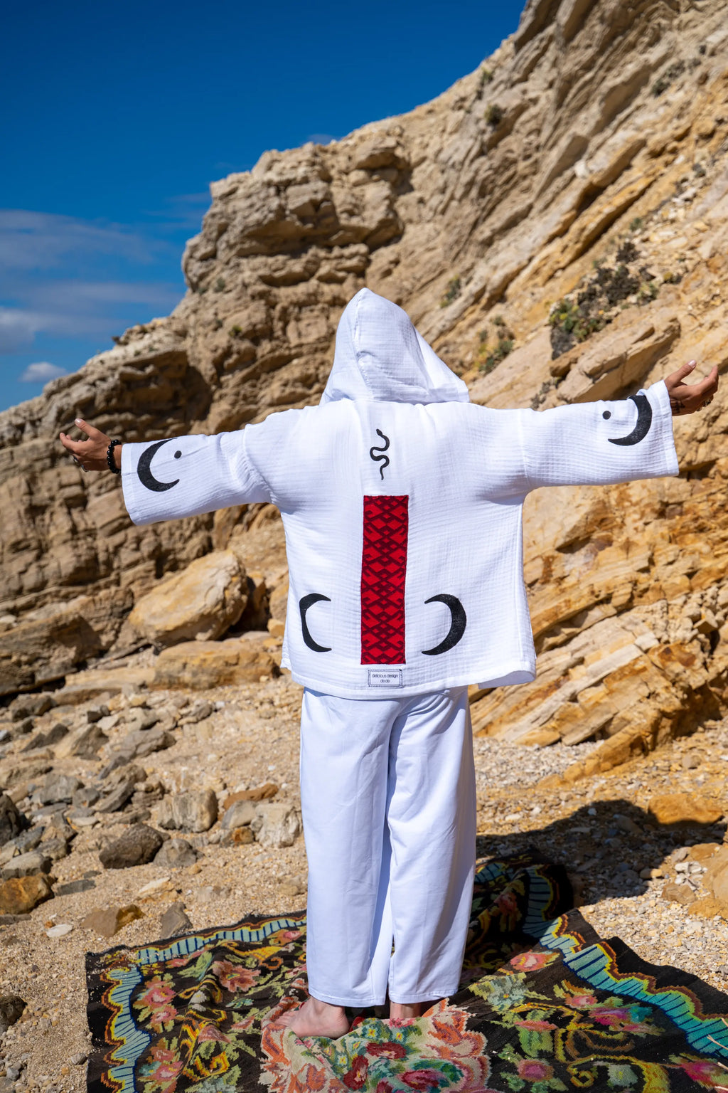 Kısa Kimono .5. Beyaz