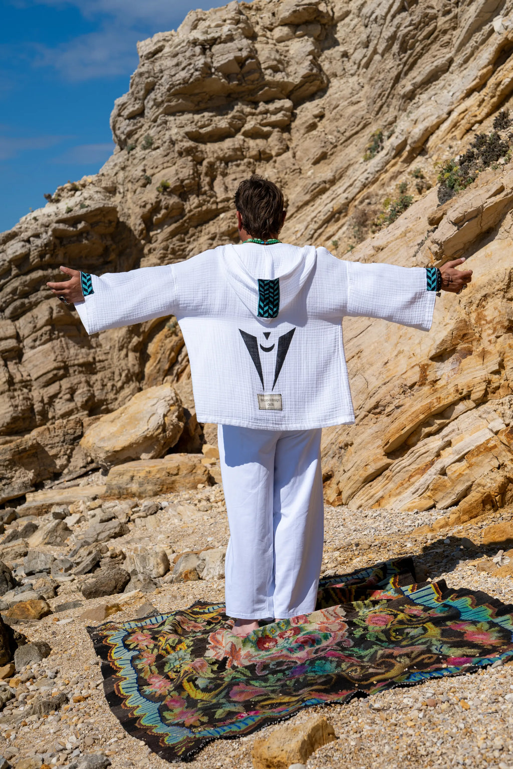 Kısa Kimono .14. Beyaz