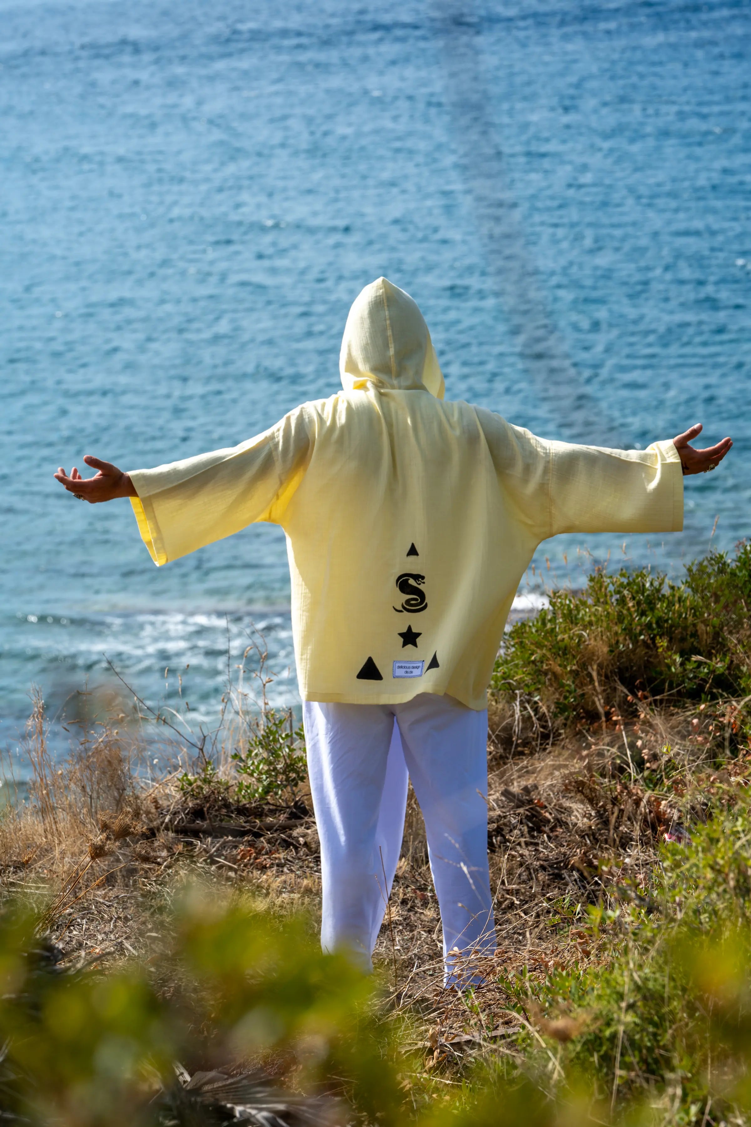 Super Light Kısa Kimono .3. Sarı