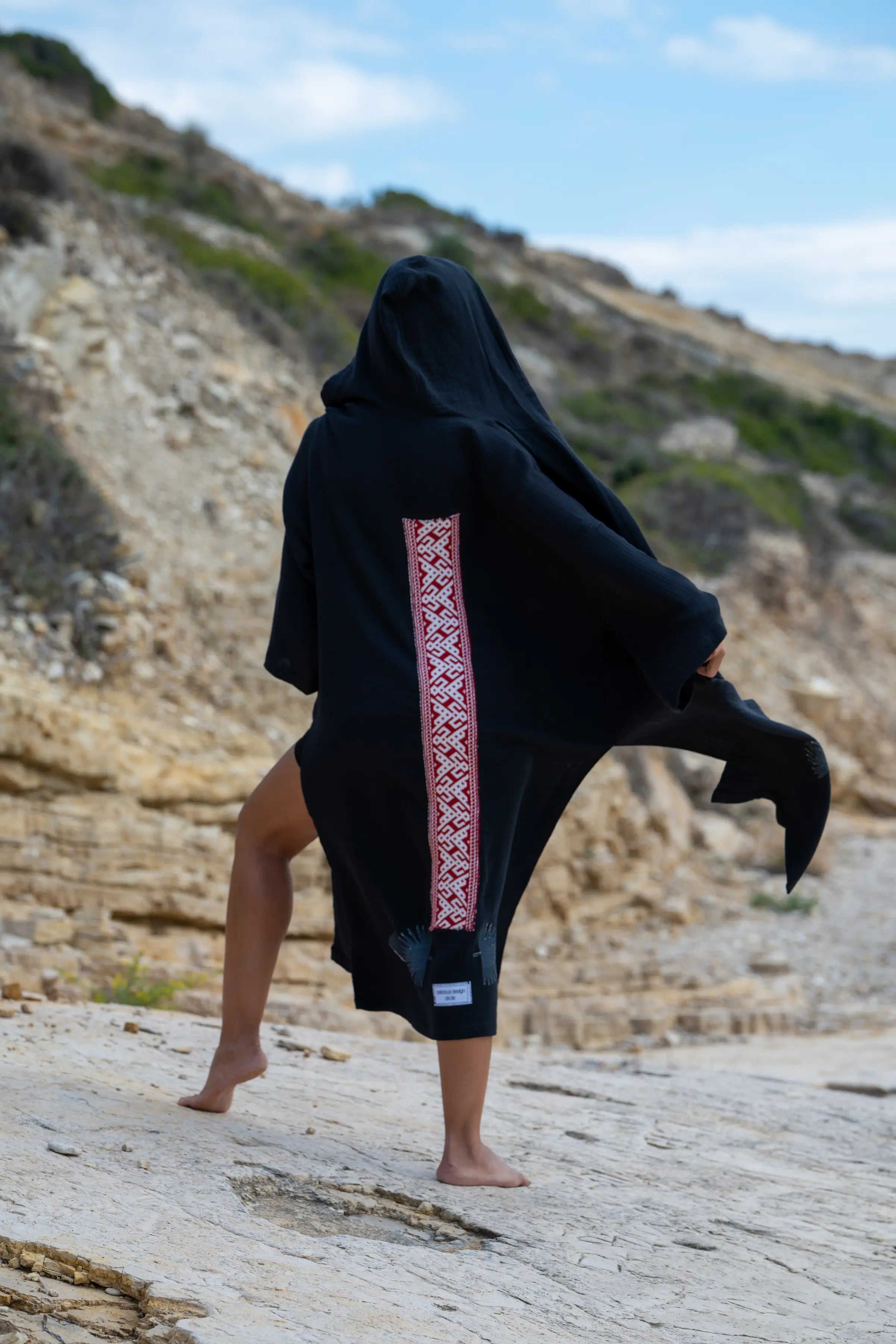 Uzun Kimono .9. Siyah