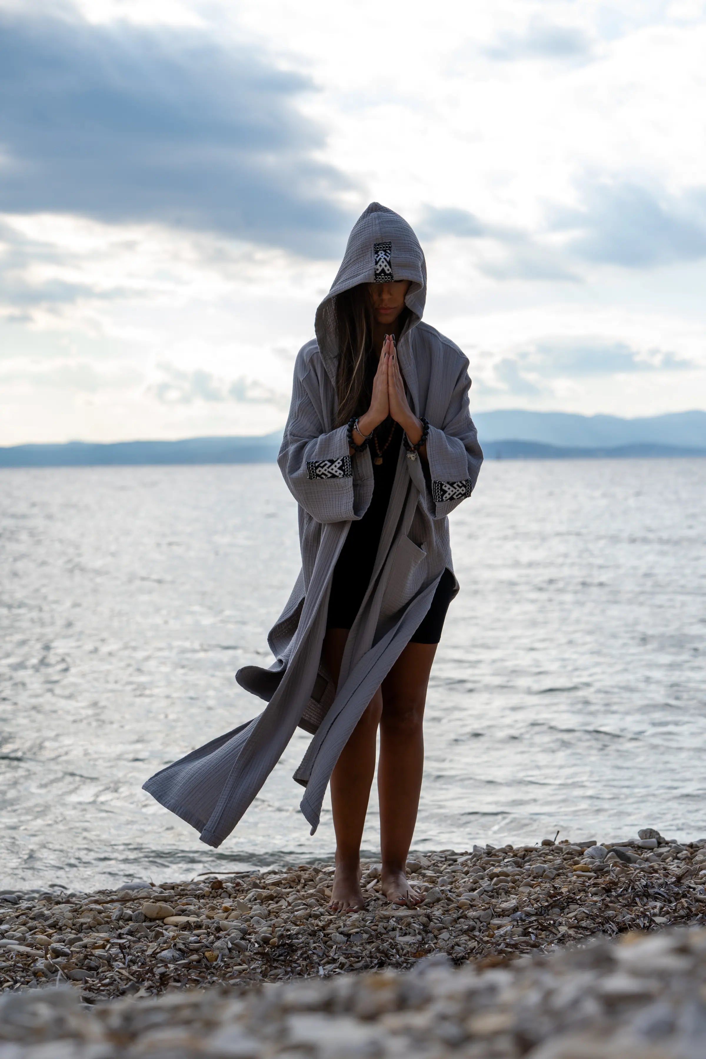 Uzun Kimono .10. Gri