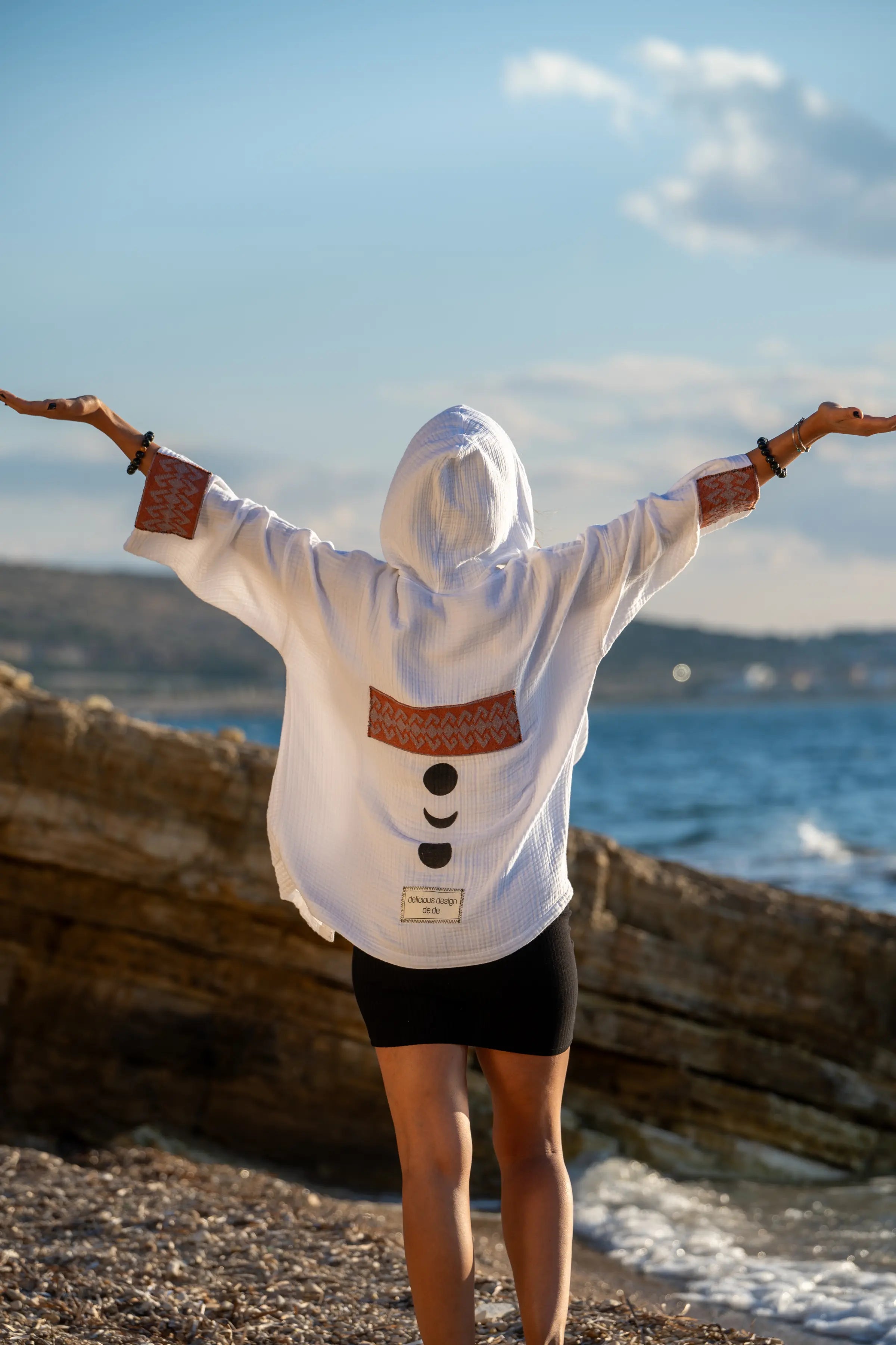 Kısa Kimono .7. Beyaz