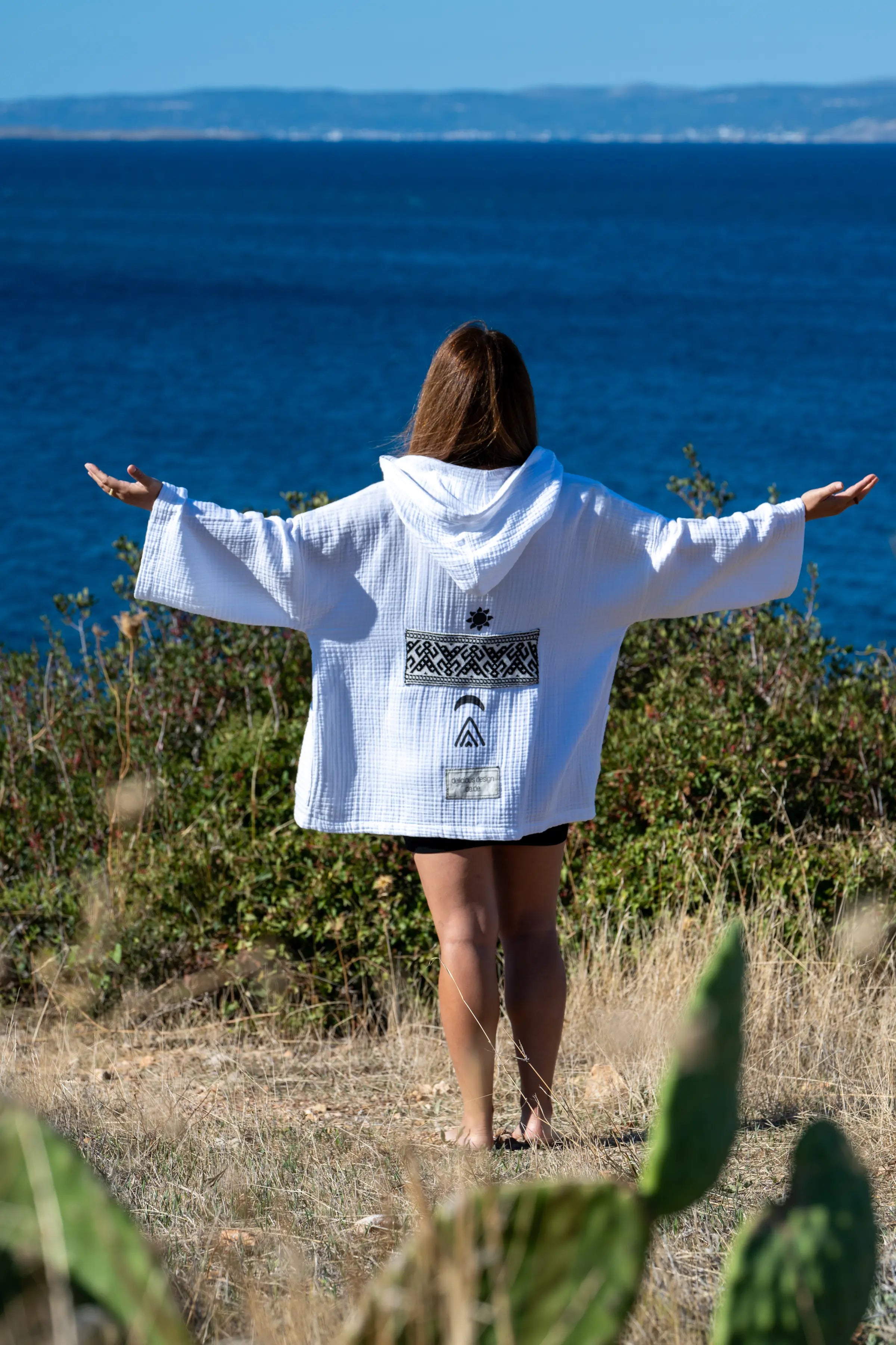 Kısa Kimono .4. Beyaz