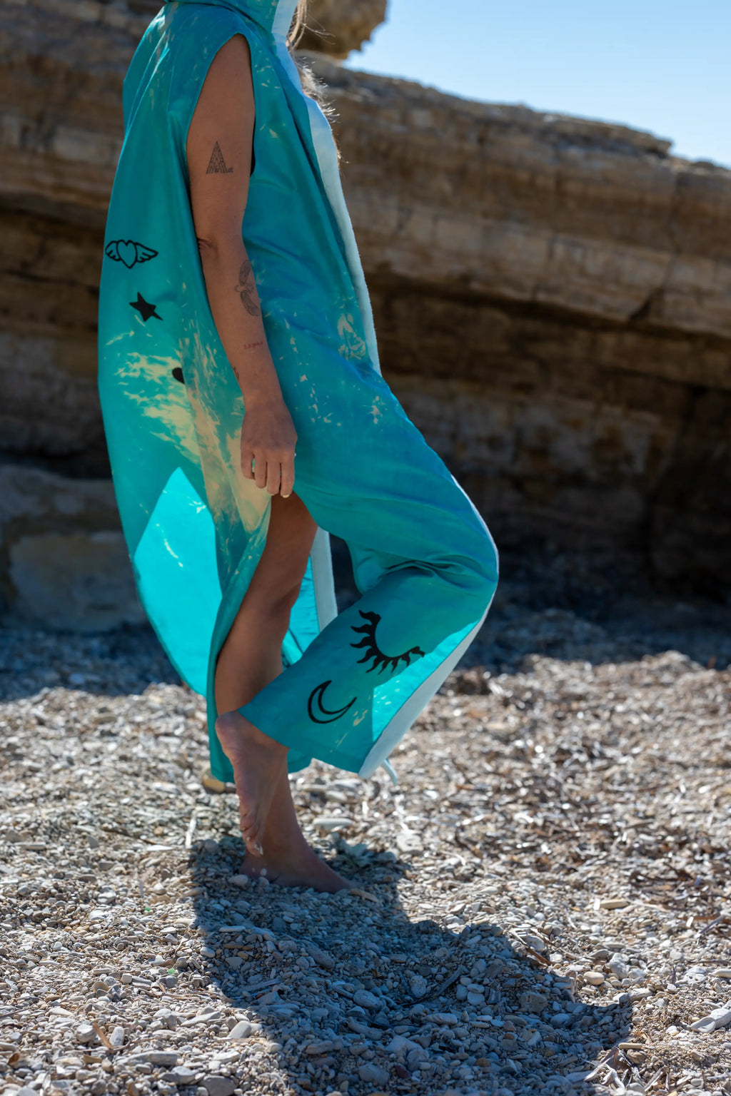 Uzun Kolsuz Kaftan .1.