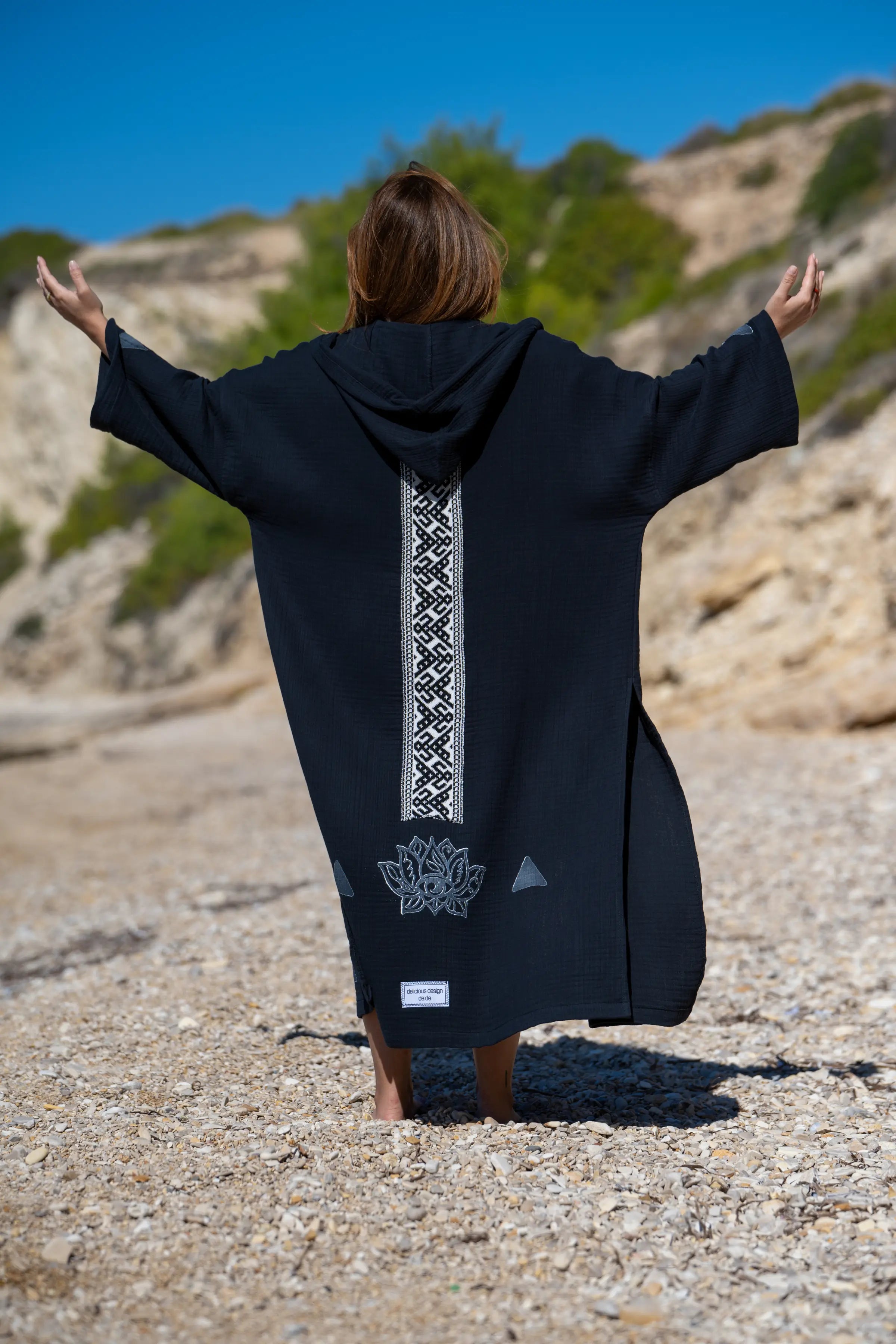 Uzun Kimono .11. Siyah