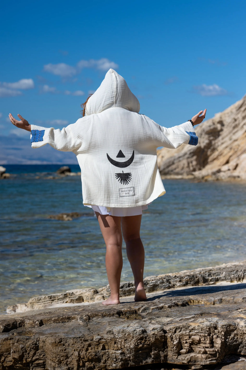 Kısa Kimono .19. Beyaz