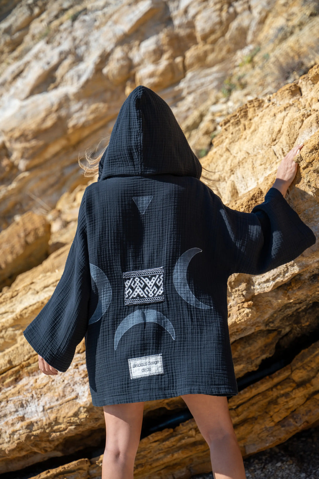 Kısa Kimono .11. Siyah