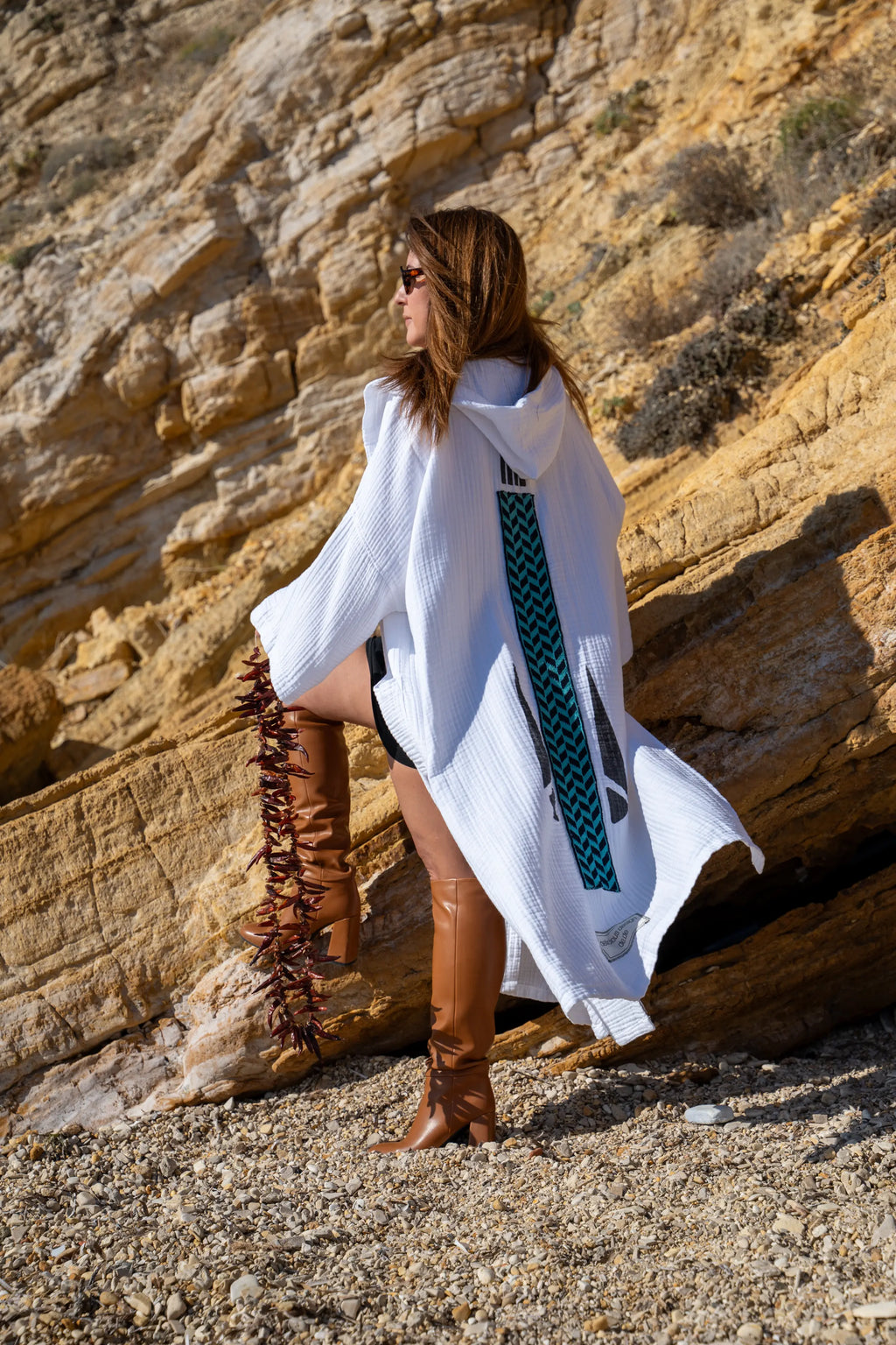 Uzun Kimono .12. Beyaz