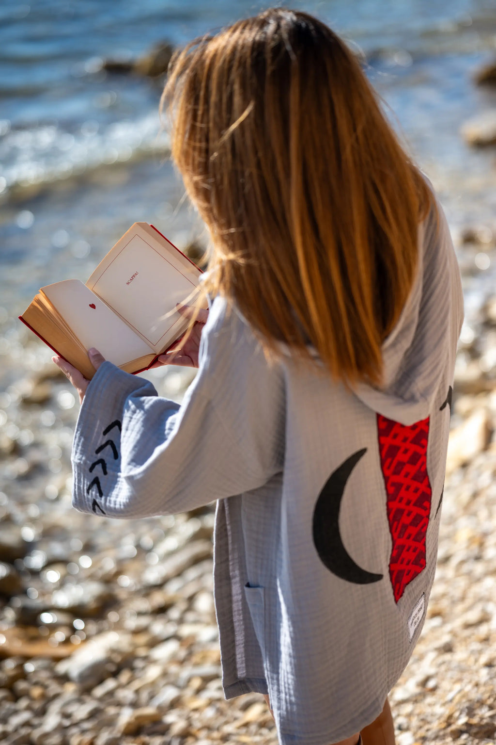 Kısa Kimono .2. Gri