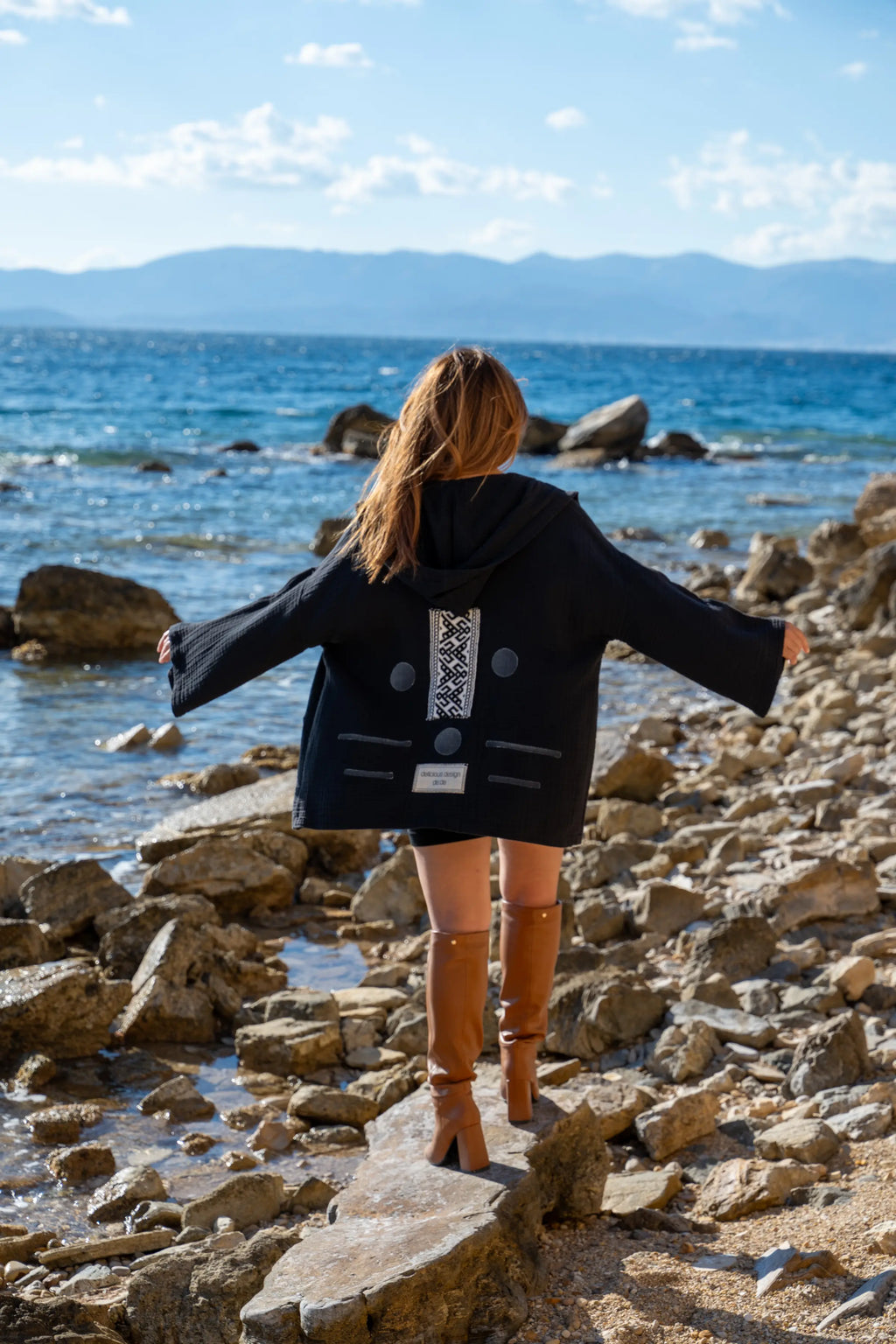 Kısa Kimono .10. Siyah