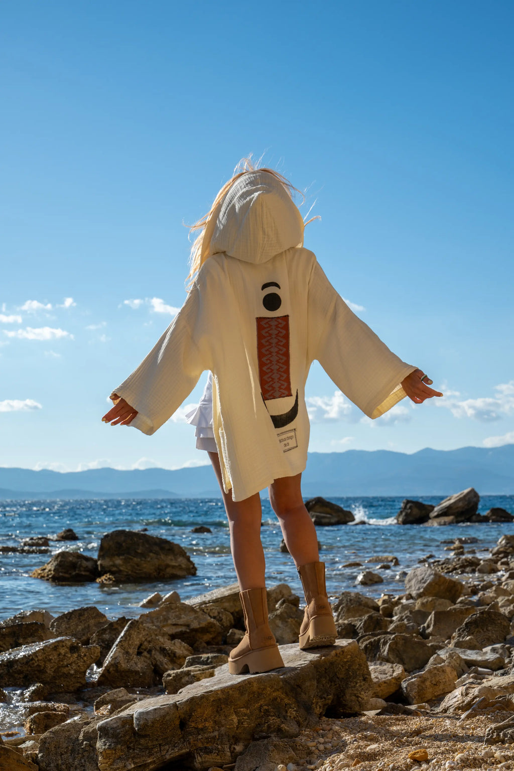 Kısa Kimono .8. Bej