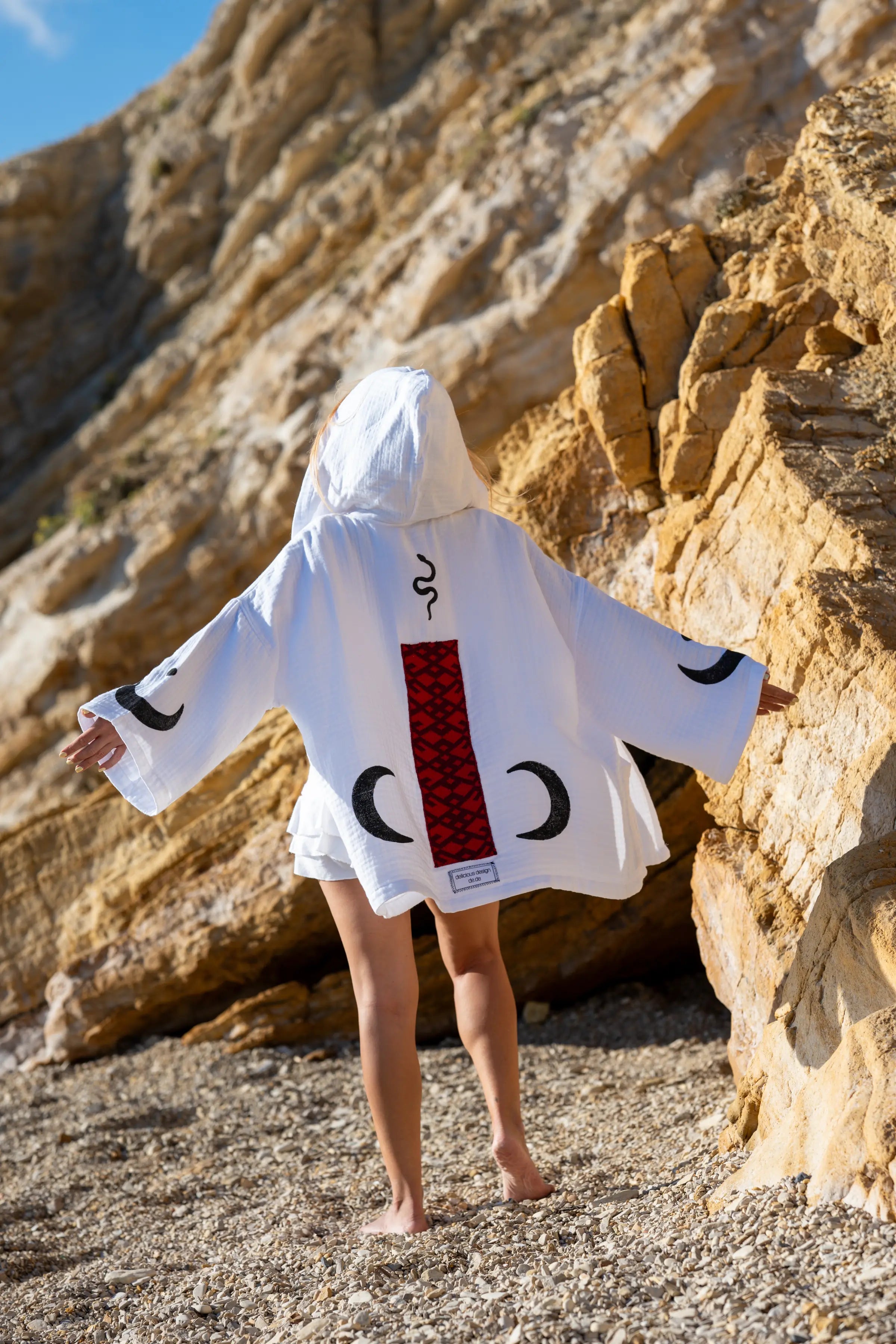 Kısa Kimono .5. Beyaz