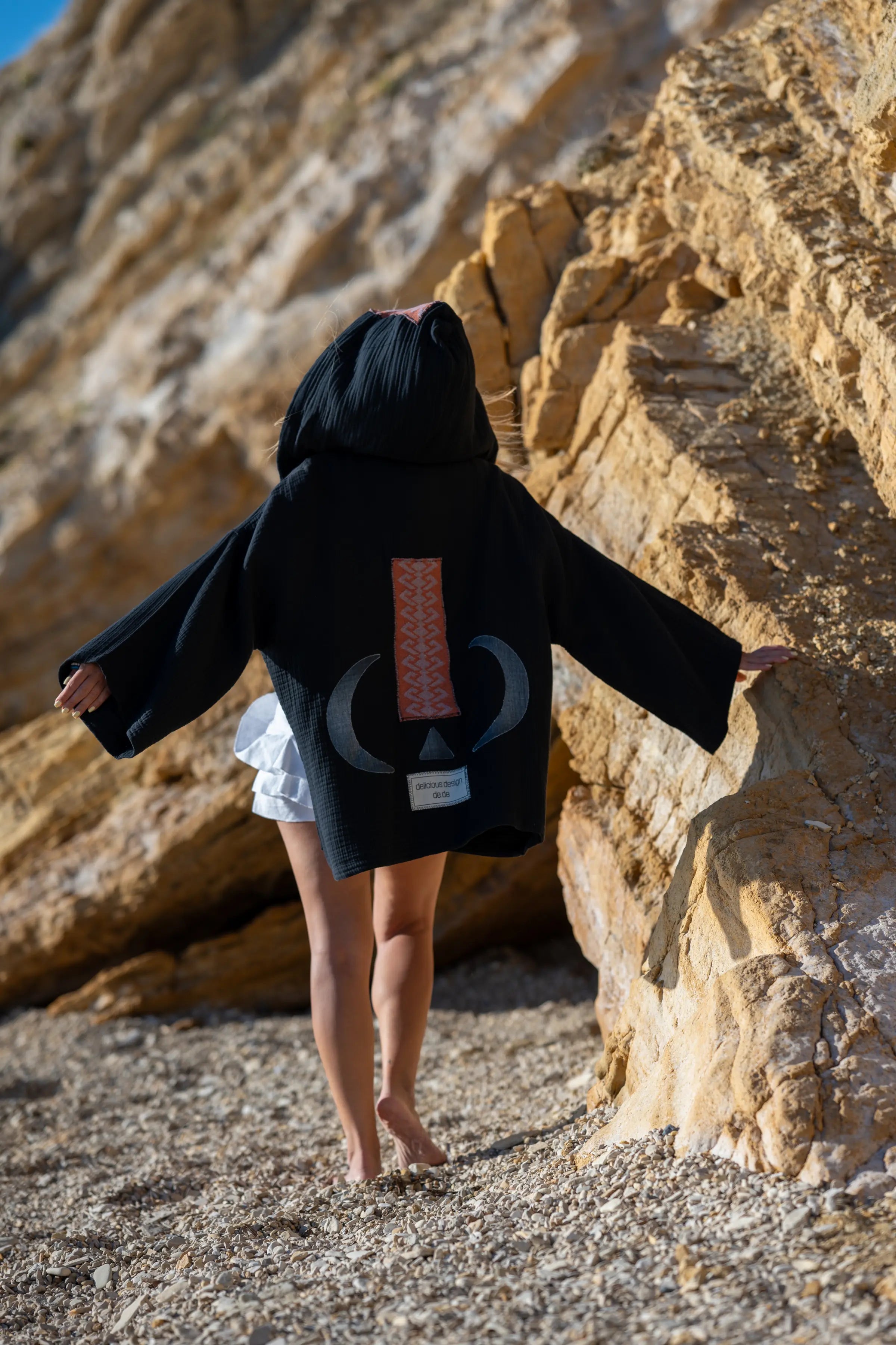 Kısa Kimono .21. Siyah