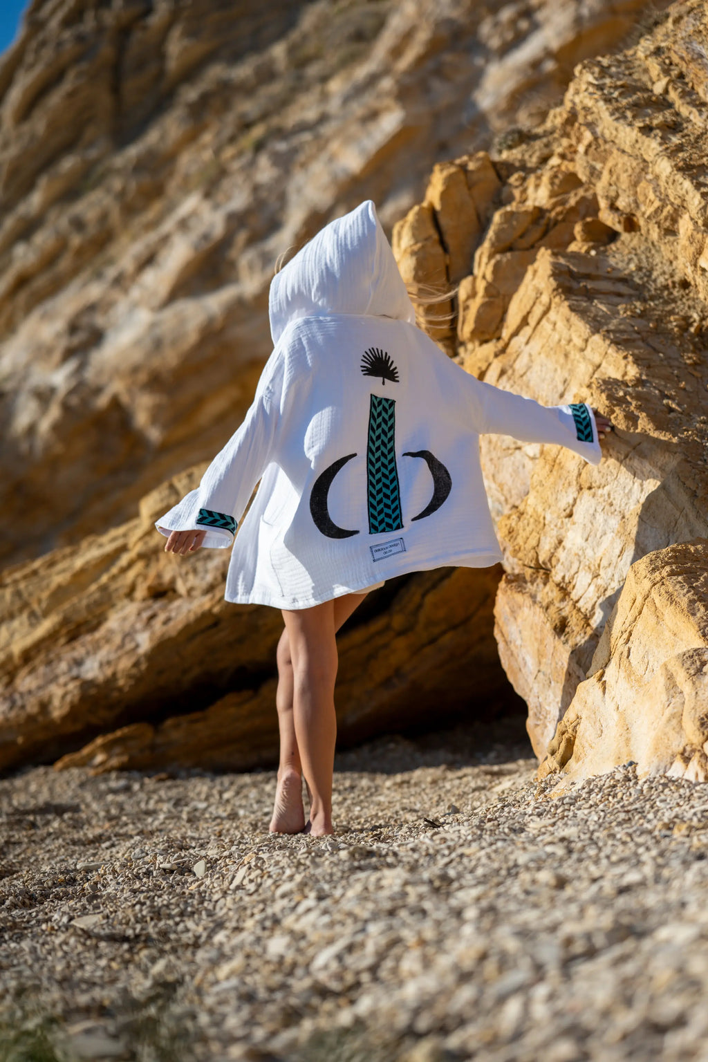 Kısa Kimono .3. Beyaz