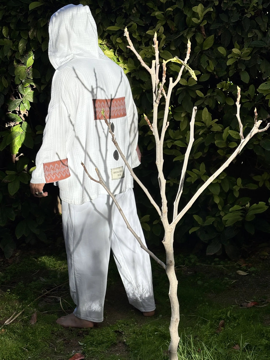 Kısa Kimono .7. Beyaz