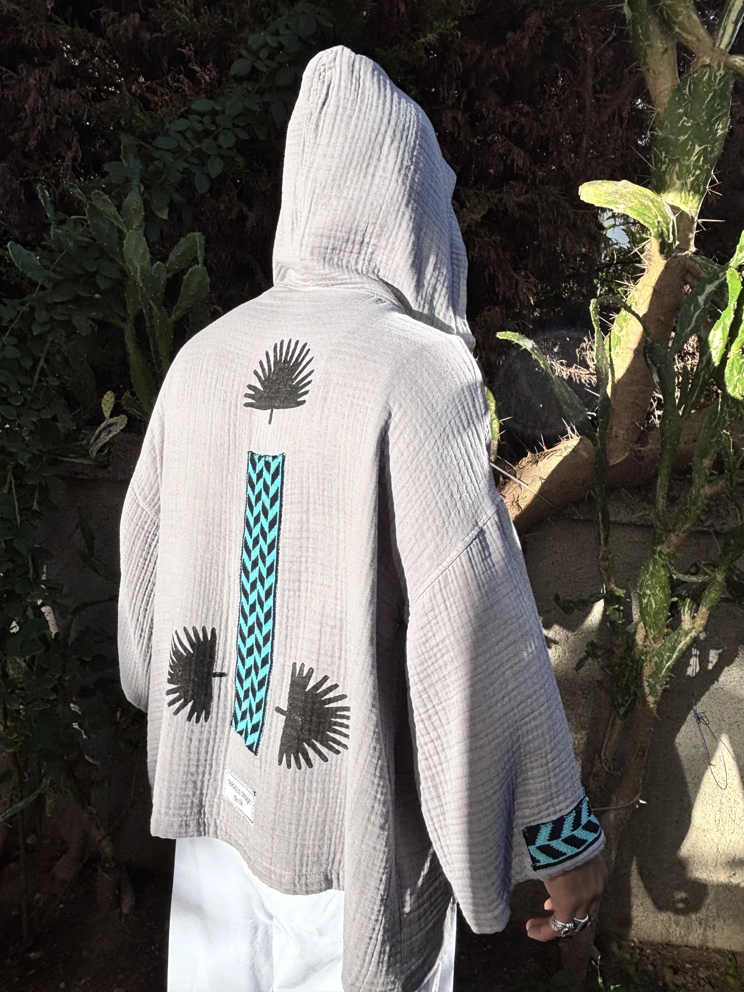 Kısa Kimono .13. Gri