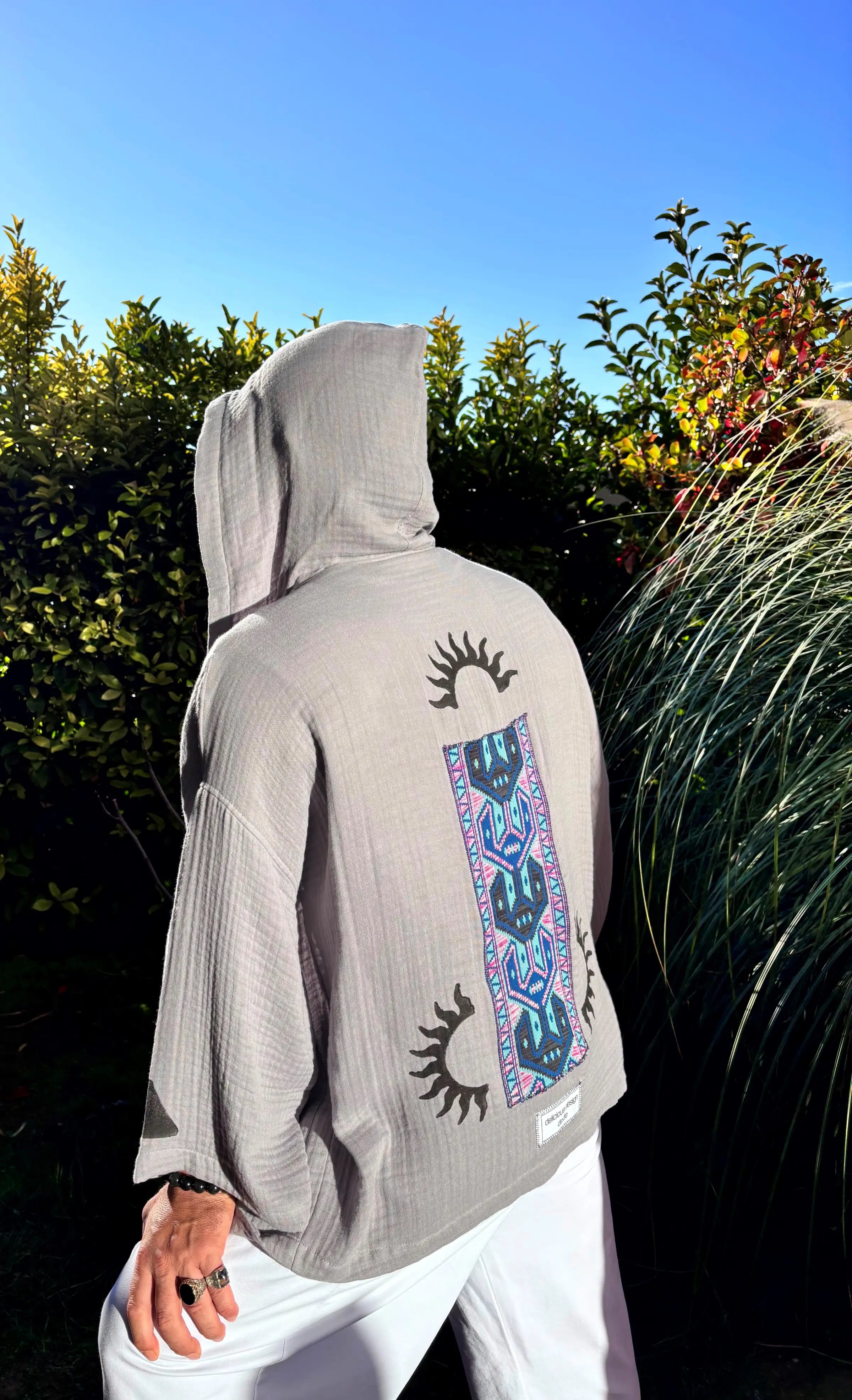 Kısa Kimono .17. Gri