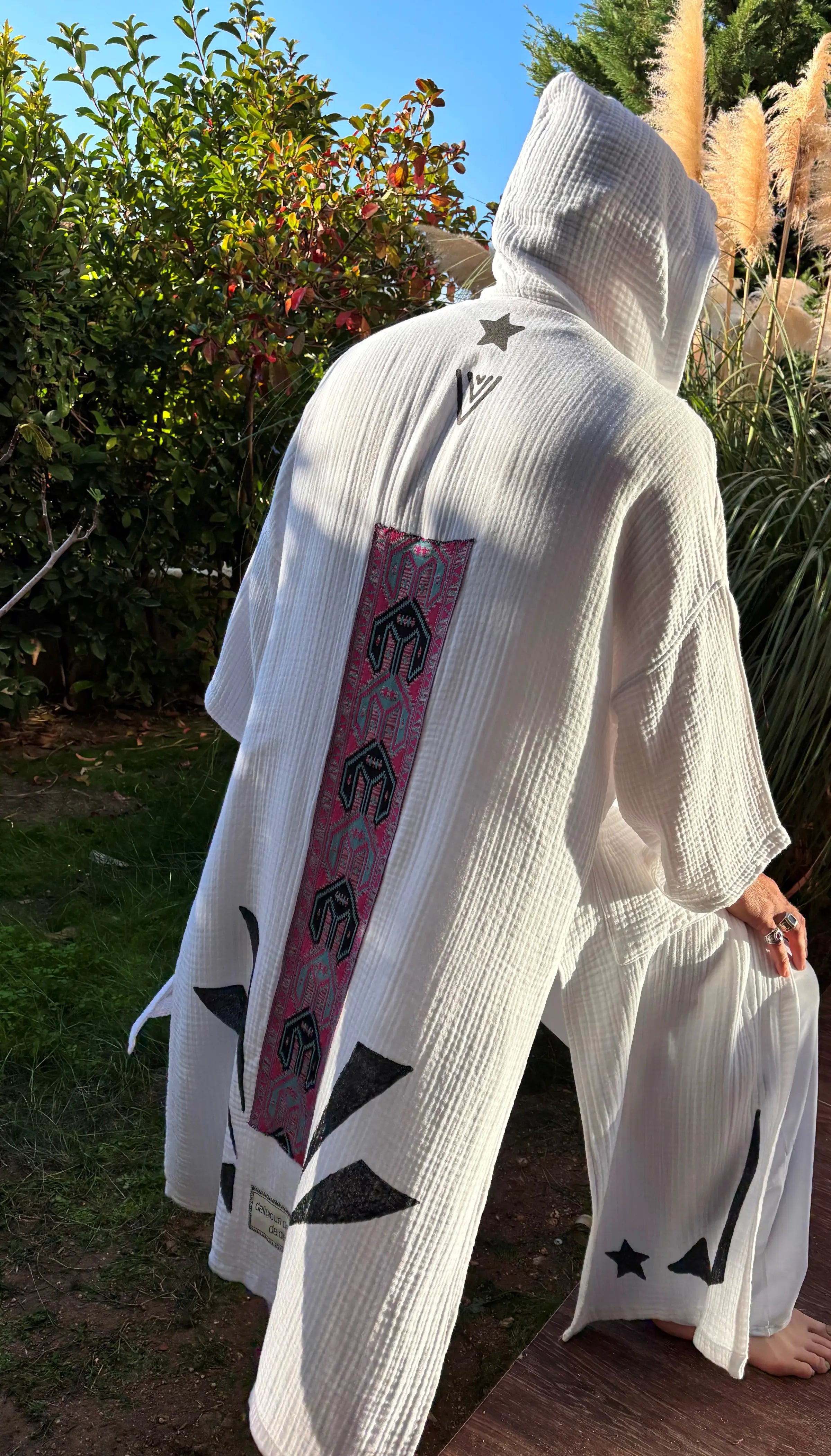 Uzun Kimono .5. Beyaz