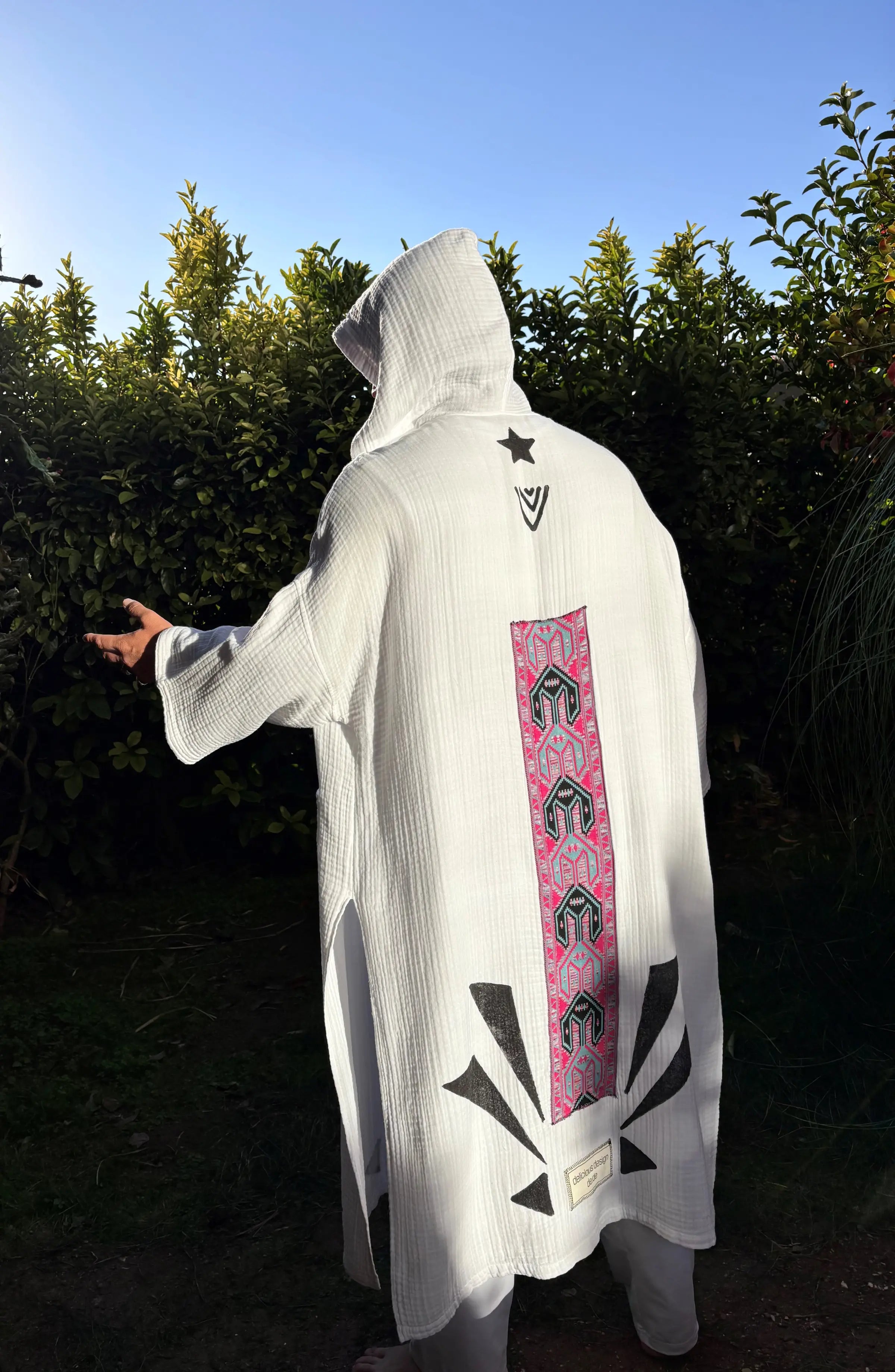 Uzun Kimono .5. Beyaz