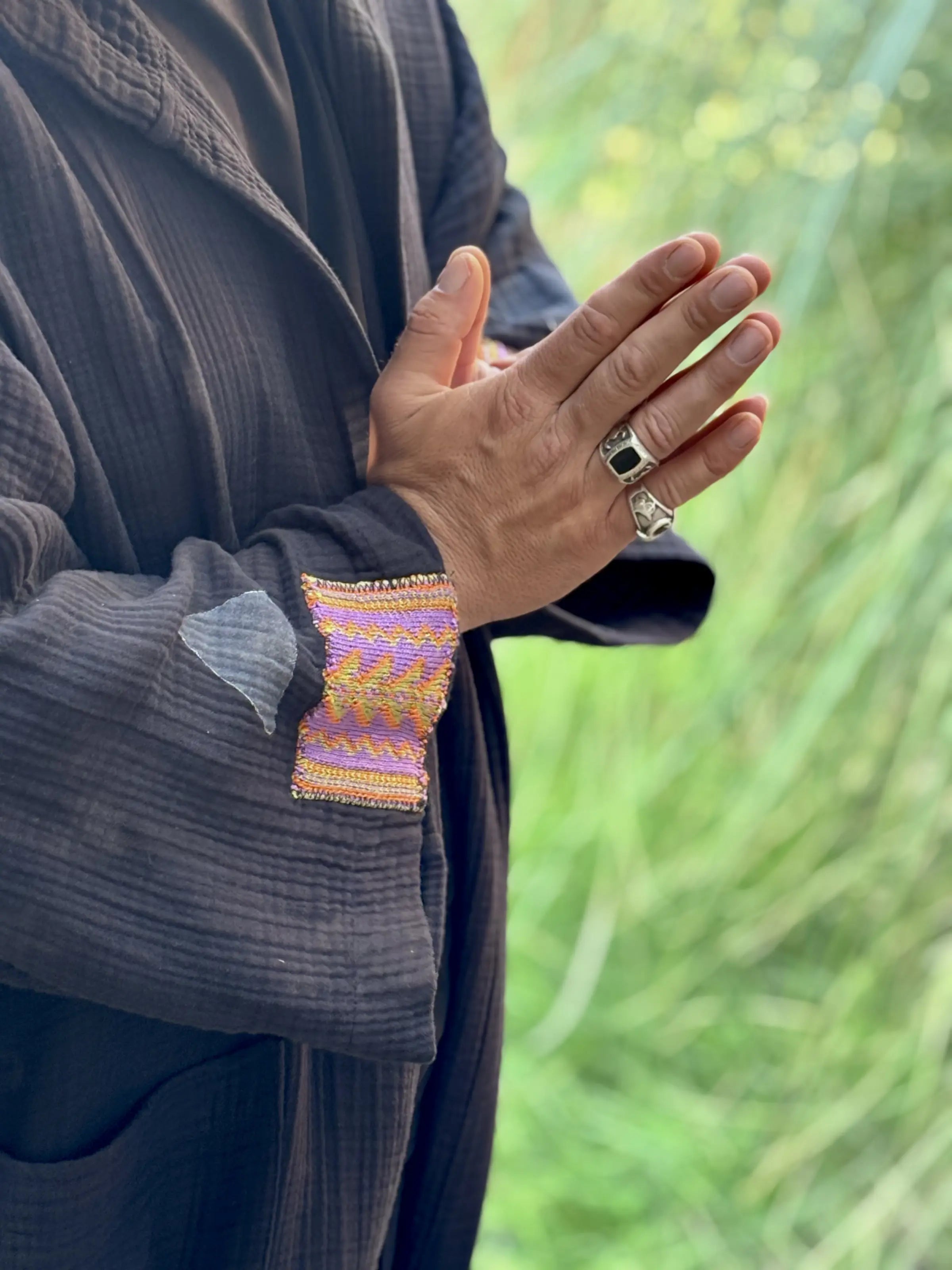 Uzun Kimono .17. Siyah