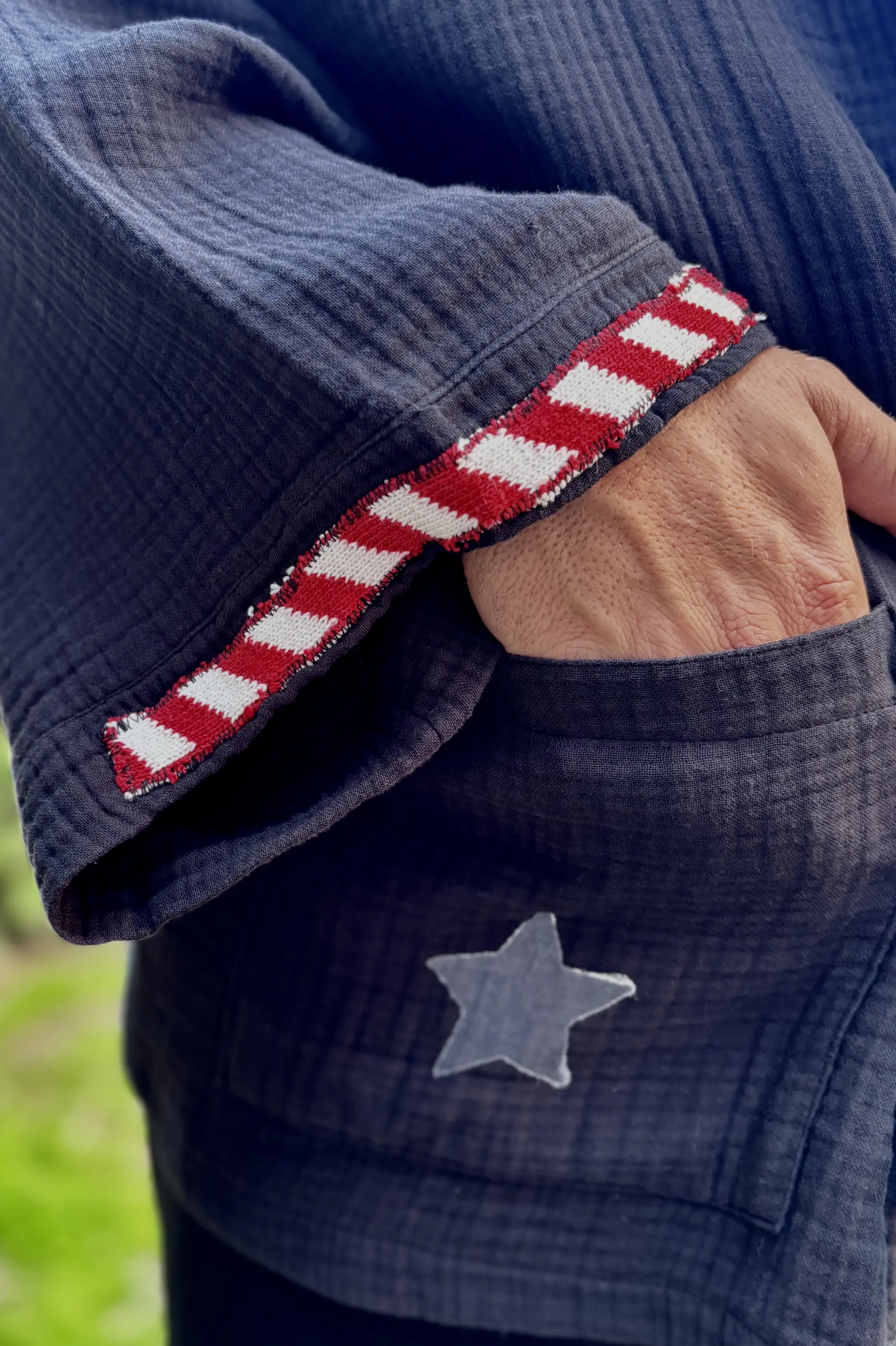 Kısa Kimono .6. Siyah