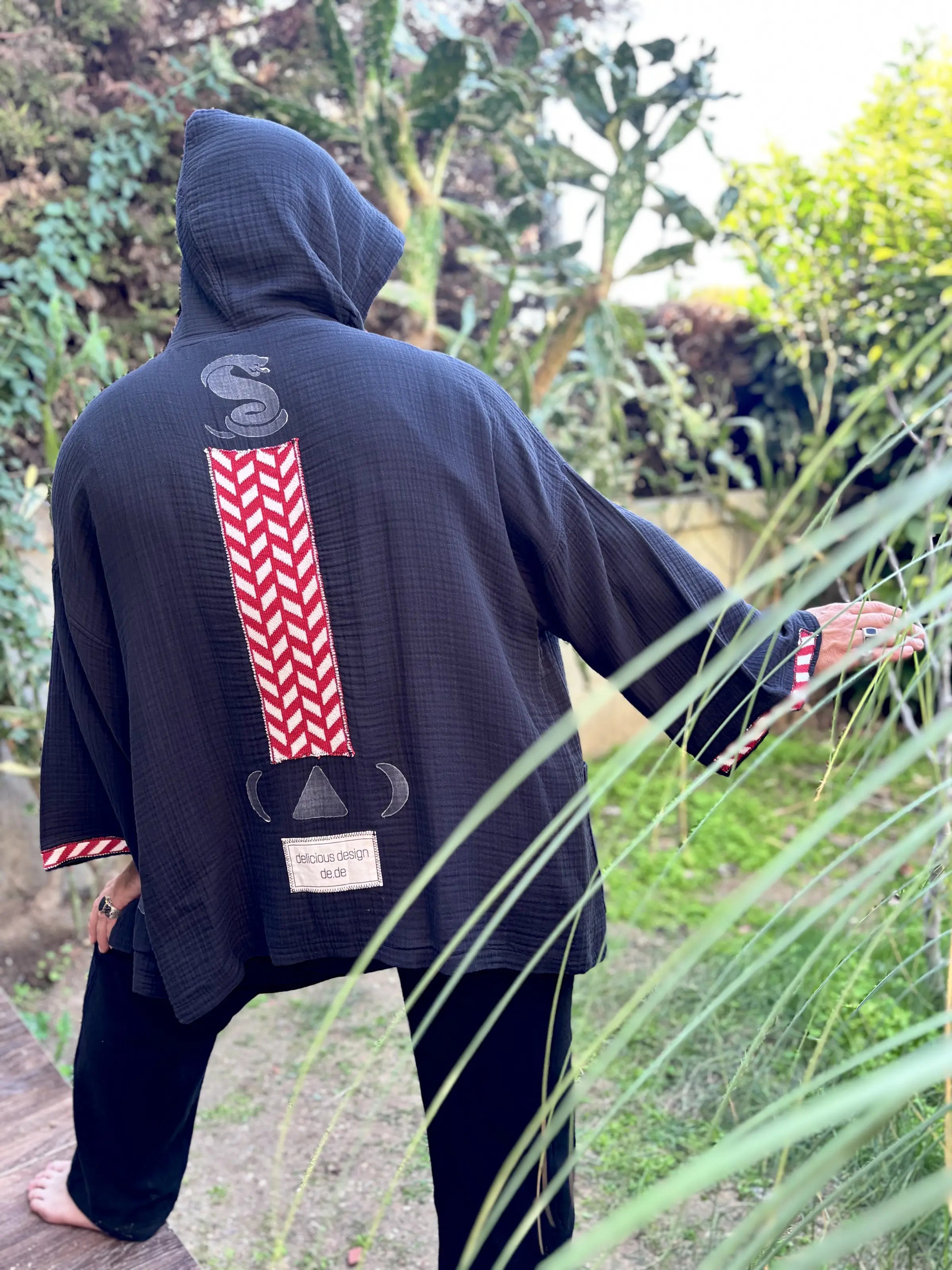 Kısa Kimono .6. Siyah