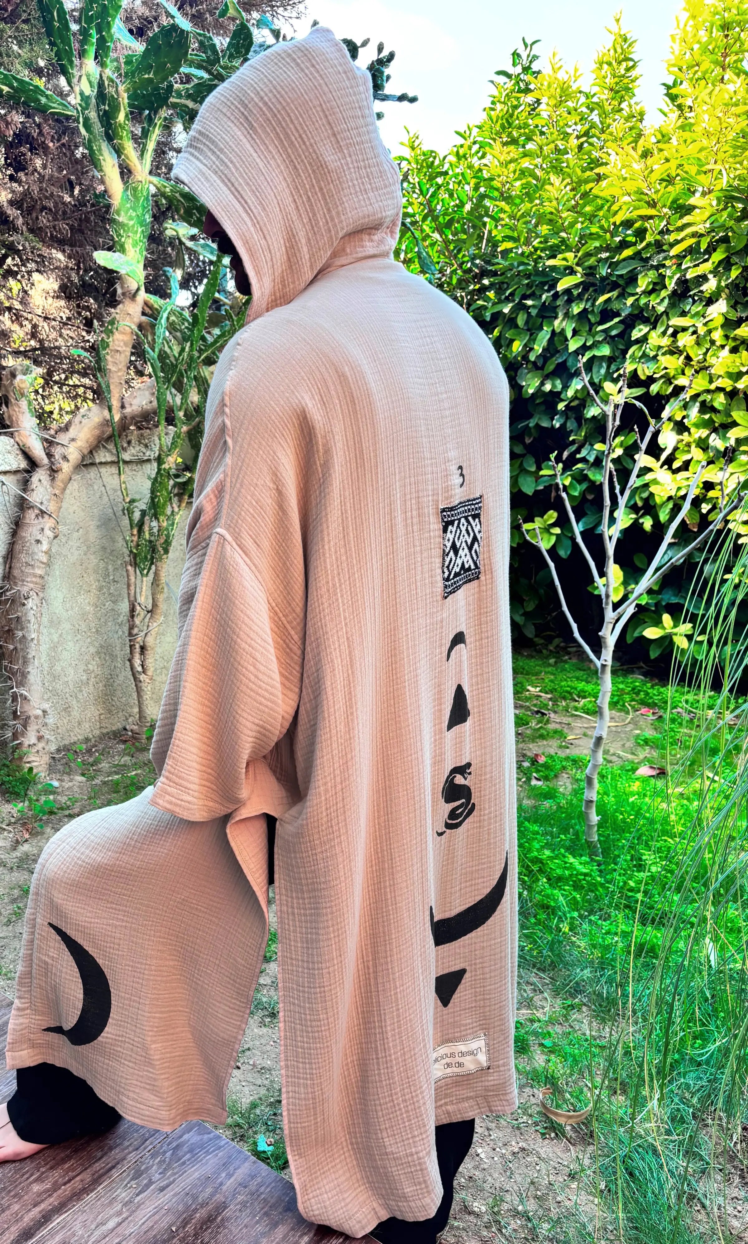 Uzun Kimono .14. Bej