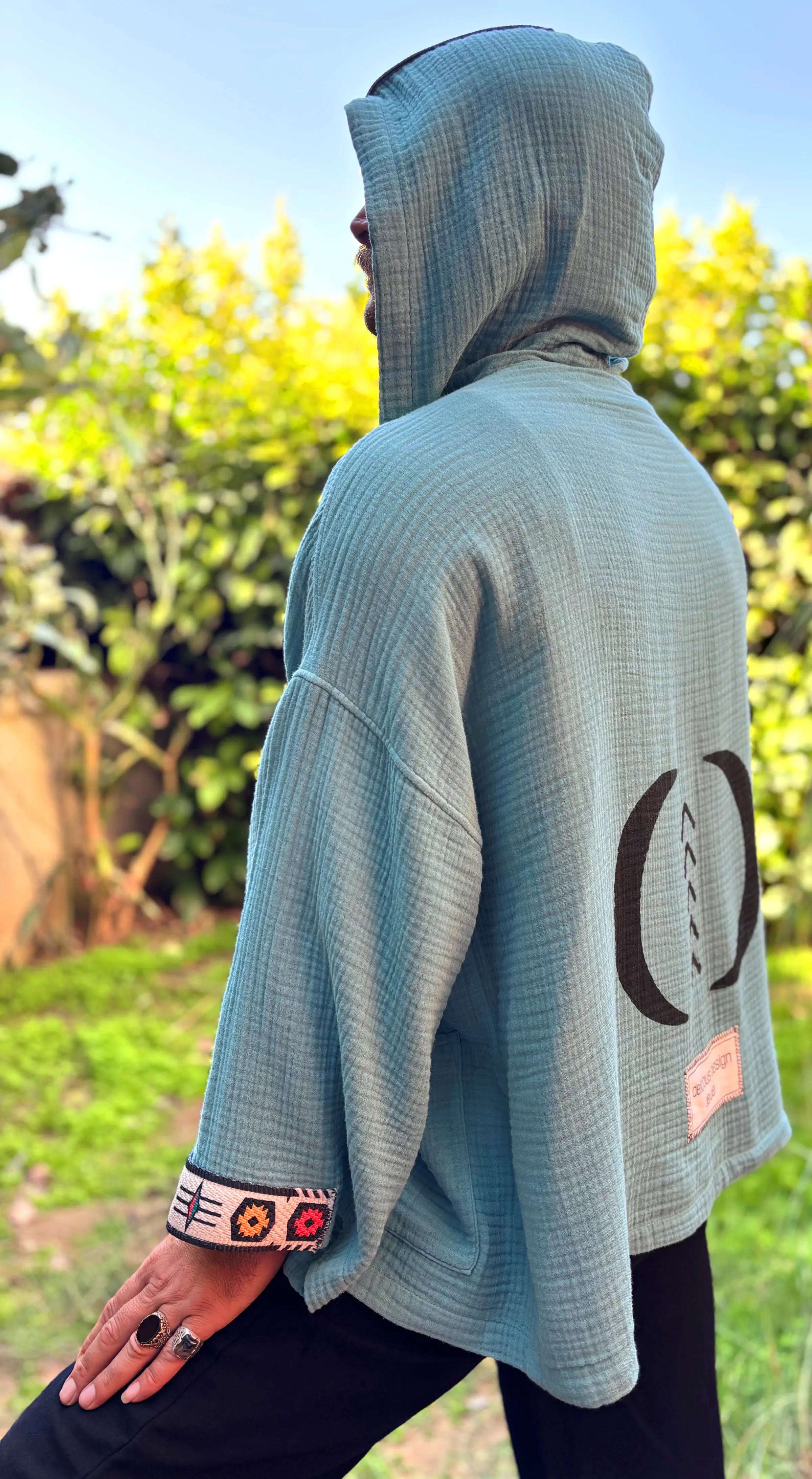 Kısa Kimono .12. Dumanlı Mavi