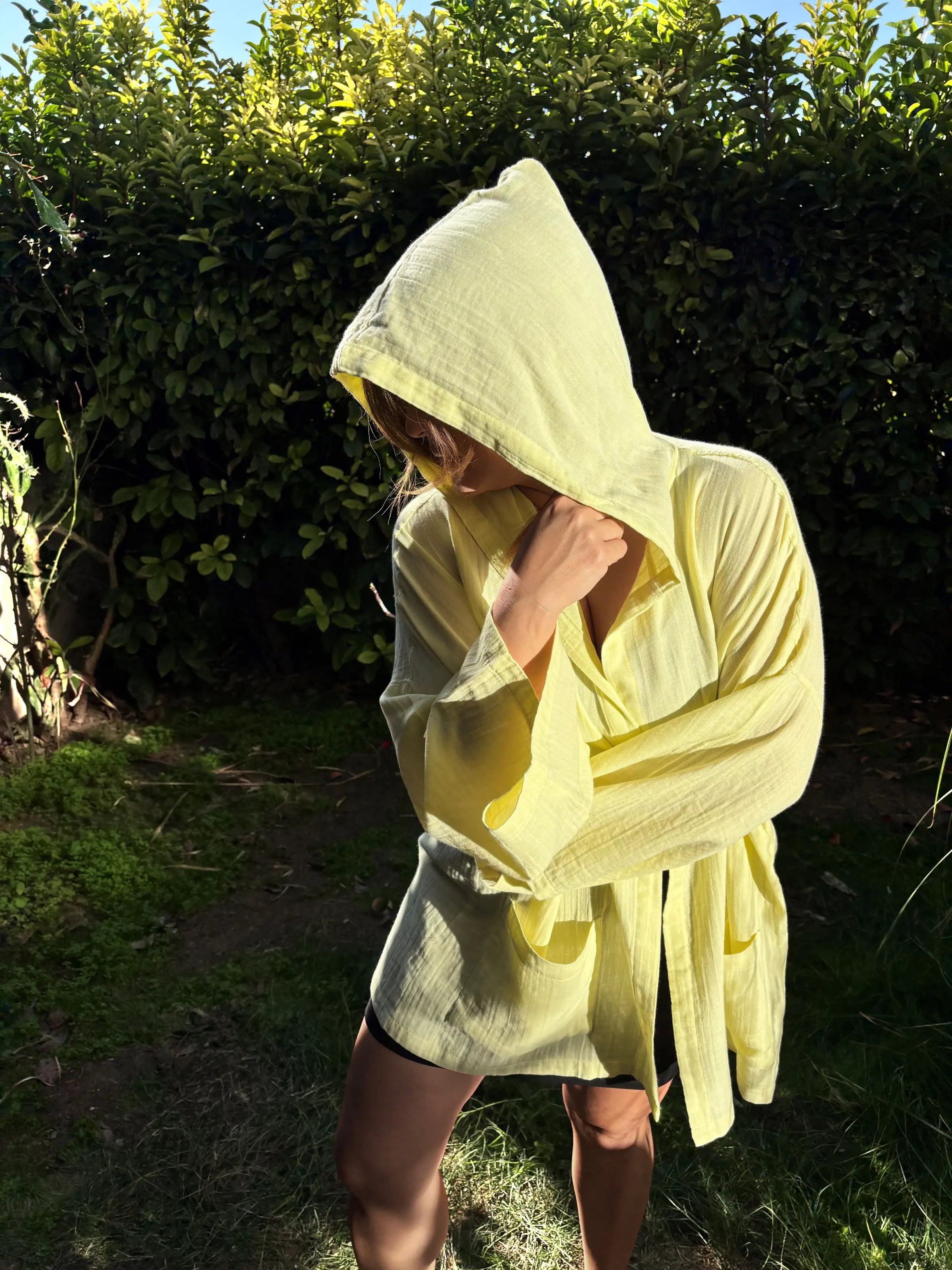 Super Light Kısa Kimono .3. Sarı