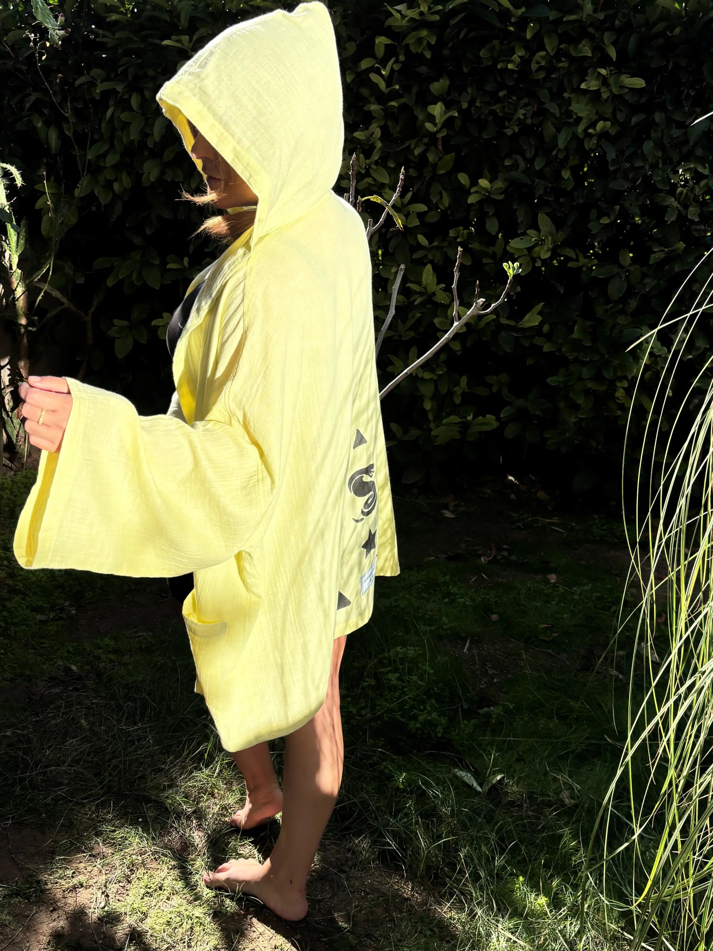 Super Light Kısa Kimono .3. Sarı