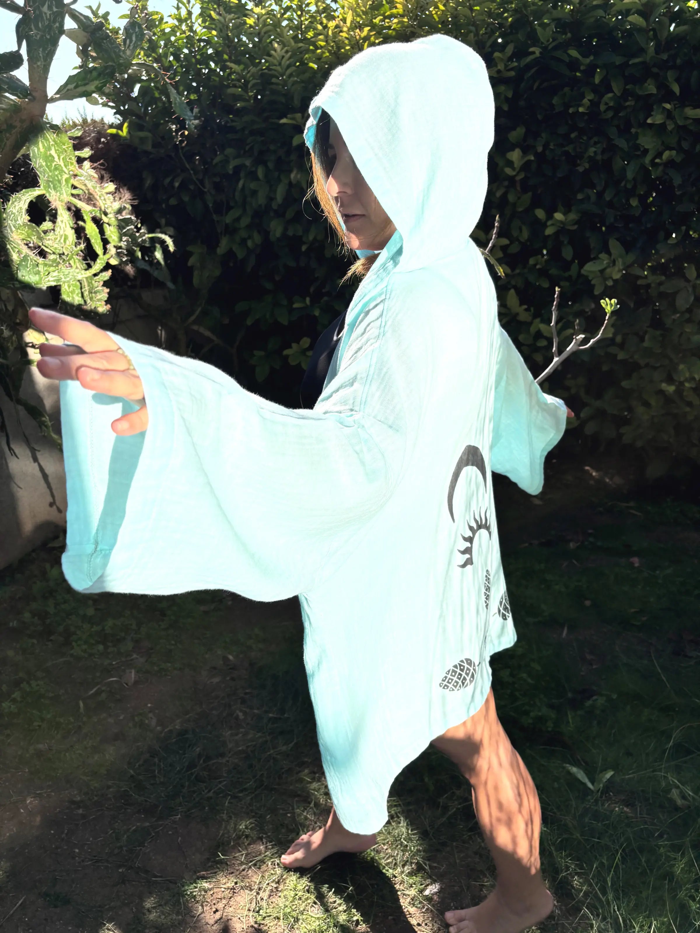 Super Light Kısa Kimono .6. Su Yeşili