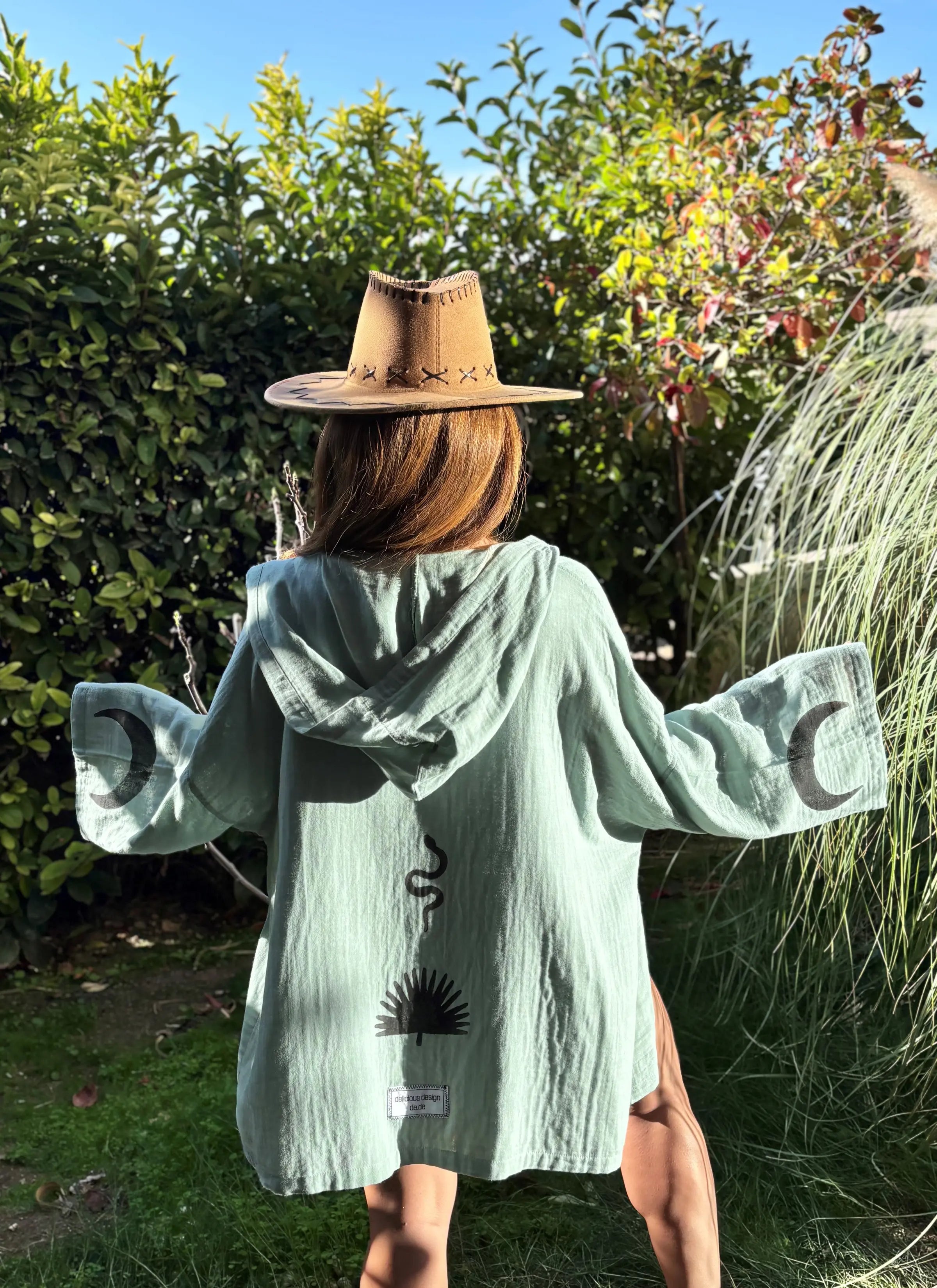 Super Light Kısa Kimono .1. Su Yeşili