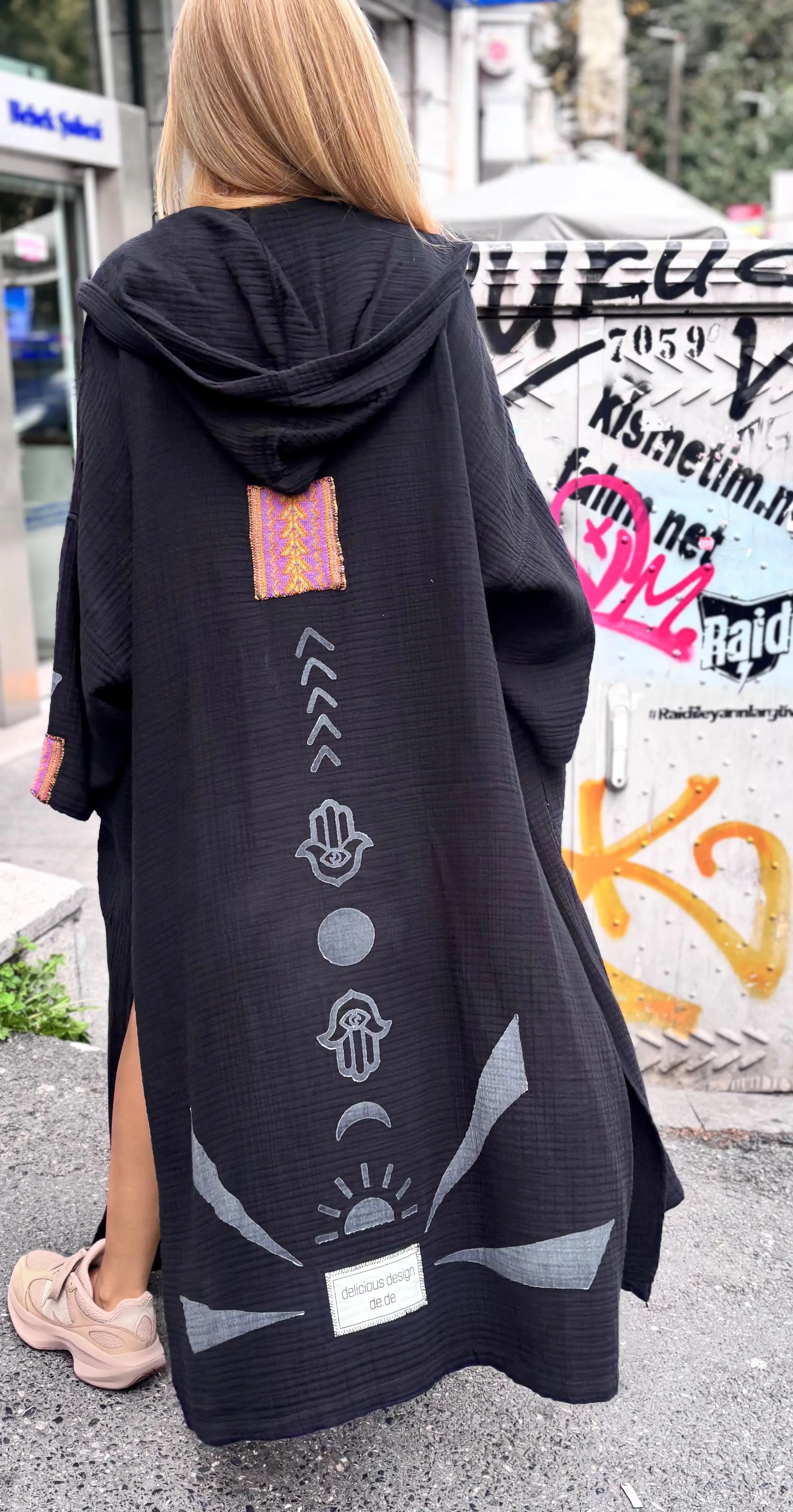 Uzun Kimono .17. Siyah