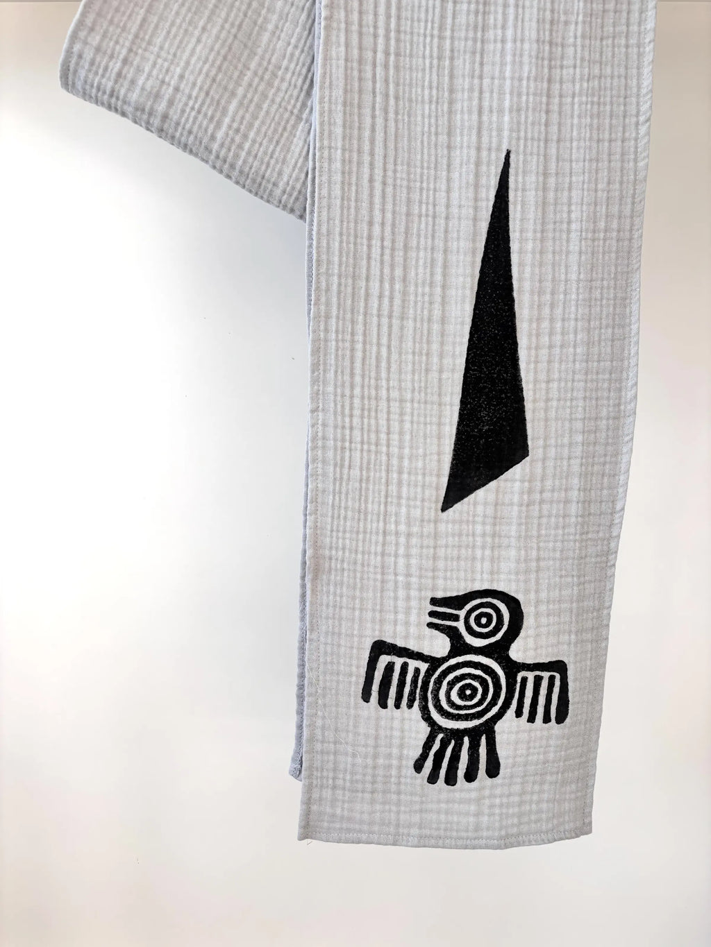 Gri Müslin Atkı