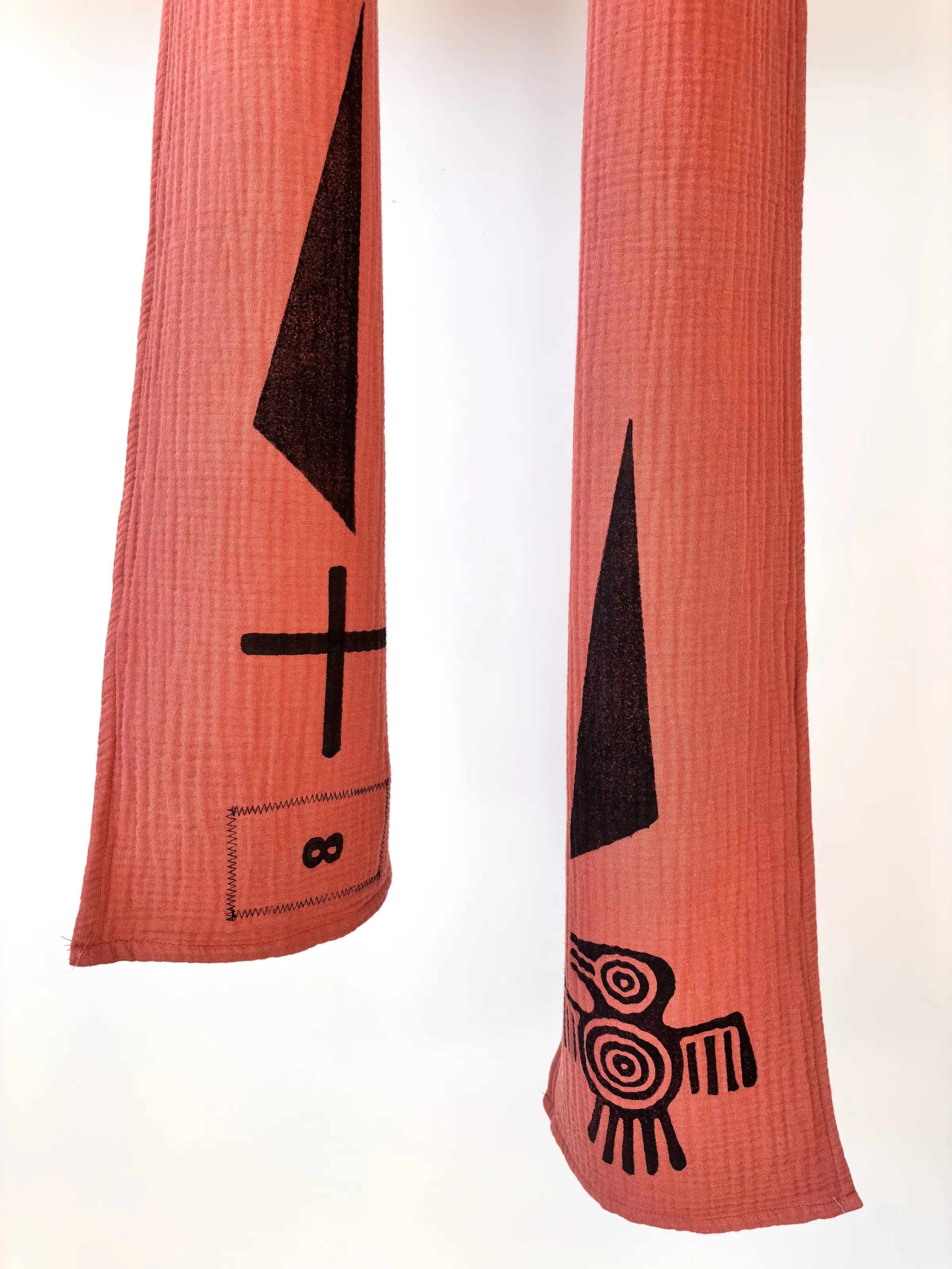 Kiremit Müslin Atkı