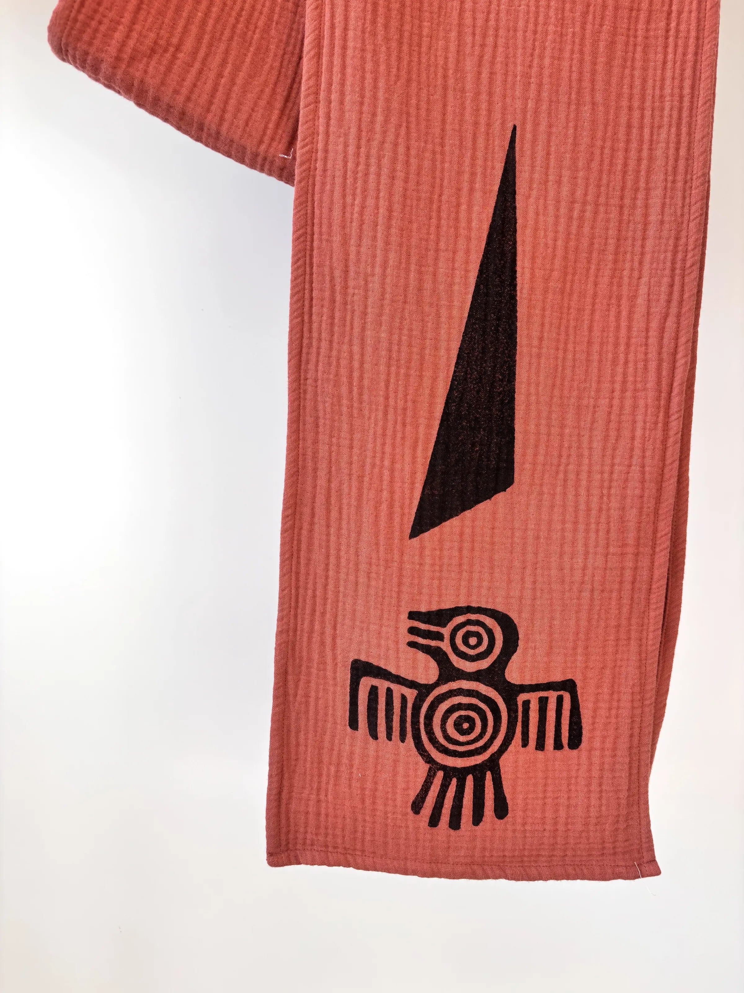 Kiremit Müslin Atkı