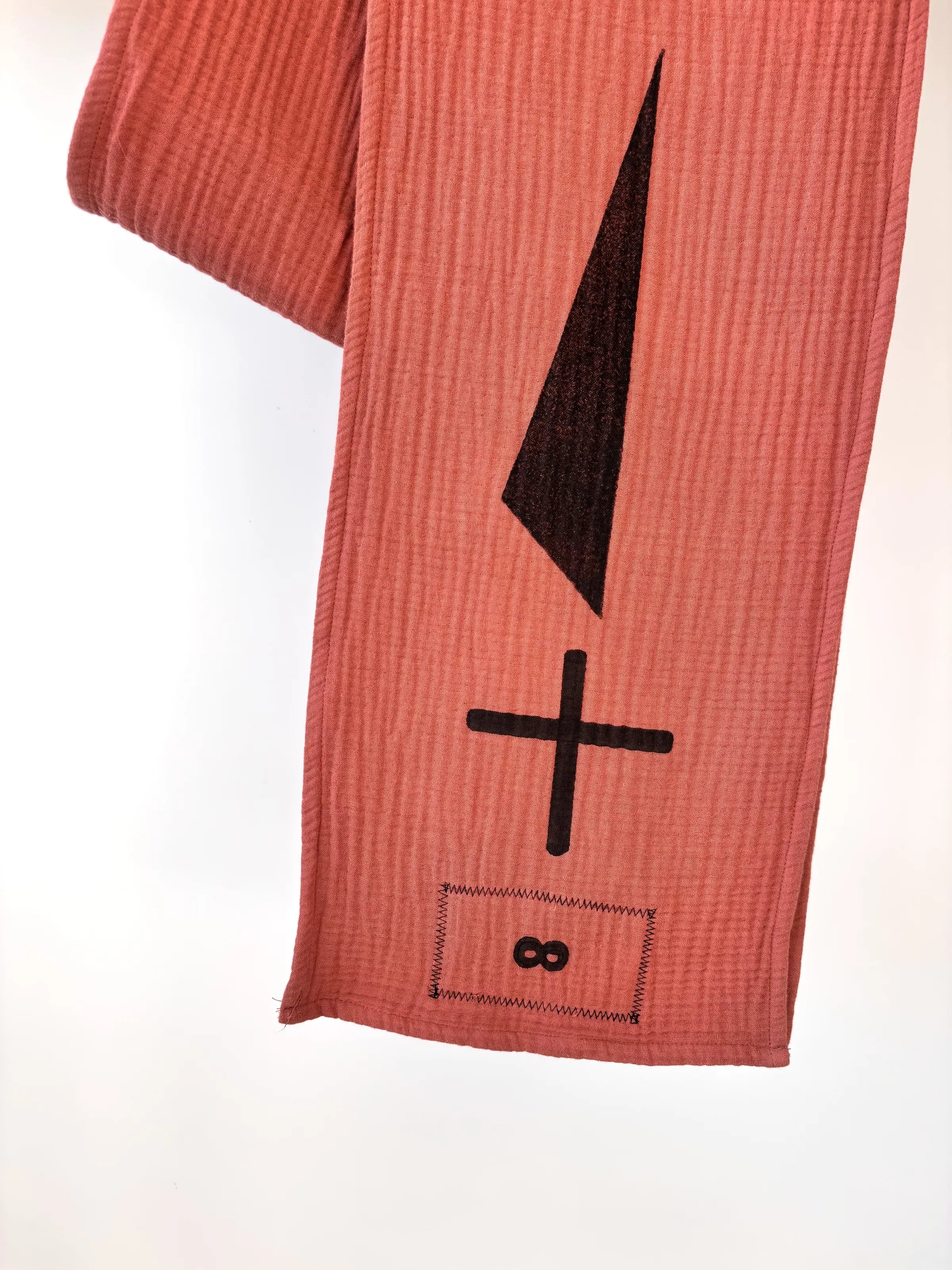 Kiremit Müslin Atkı