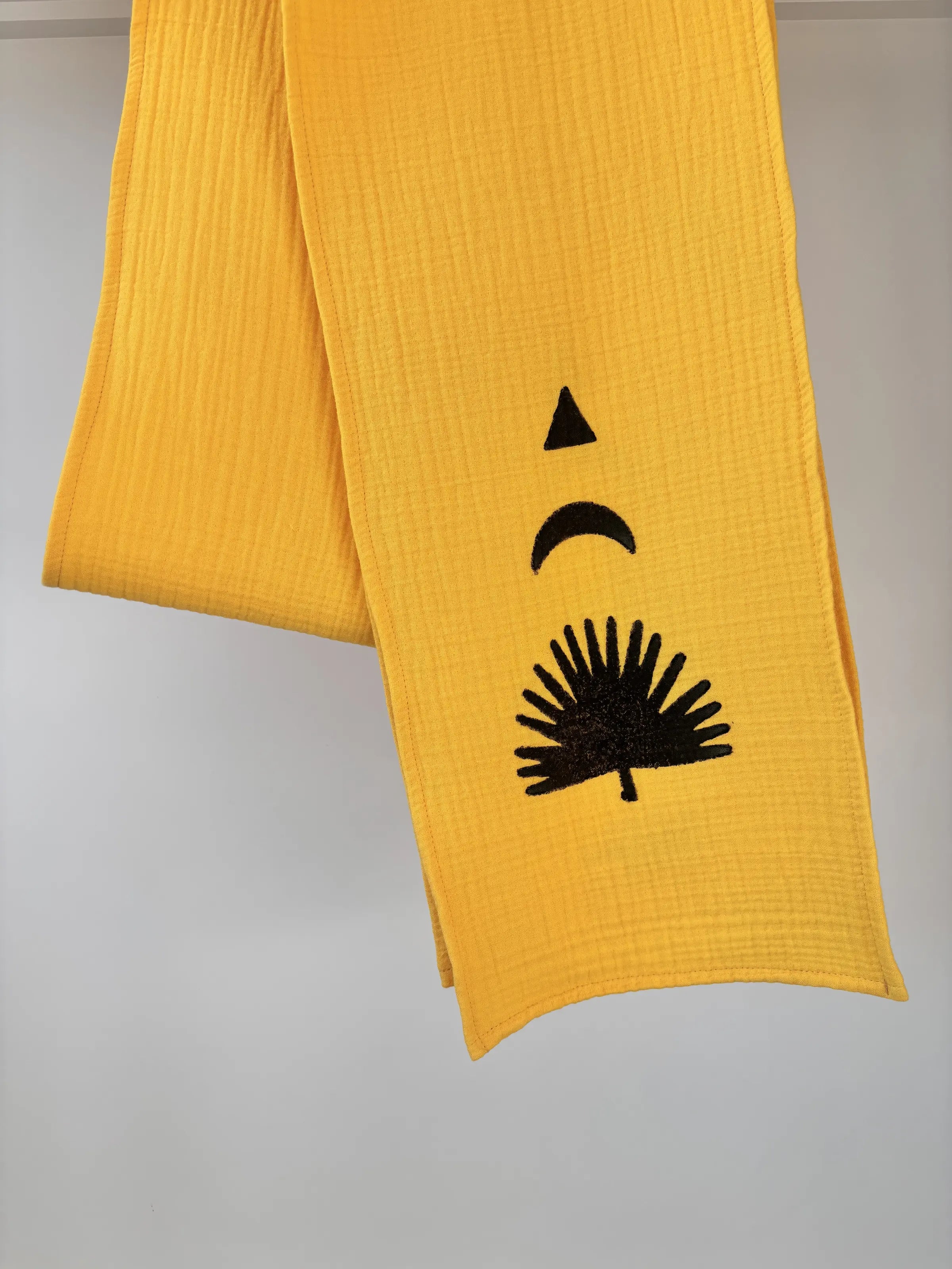 Sarı Müslin Atkı